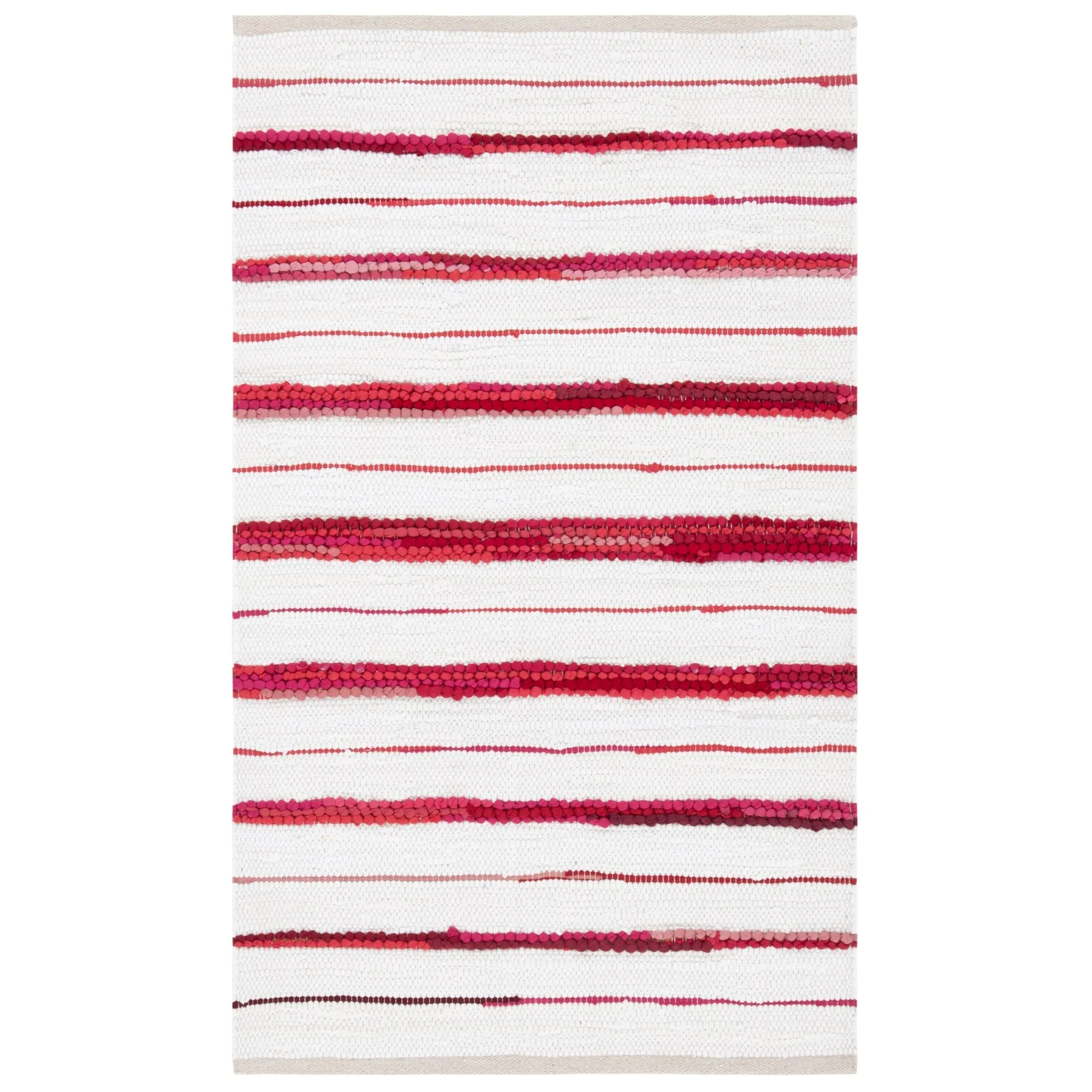SAFAVIEH Handmade Montauk Satka Modern Stripe Rug