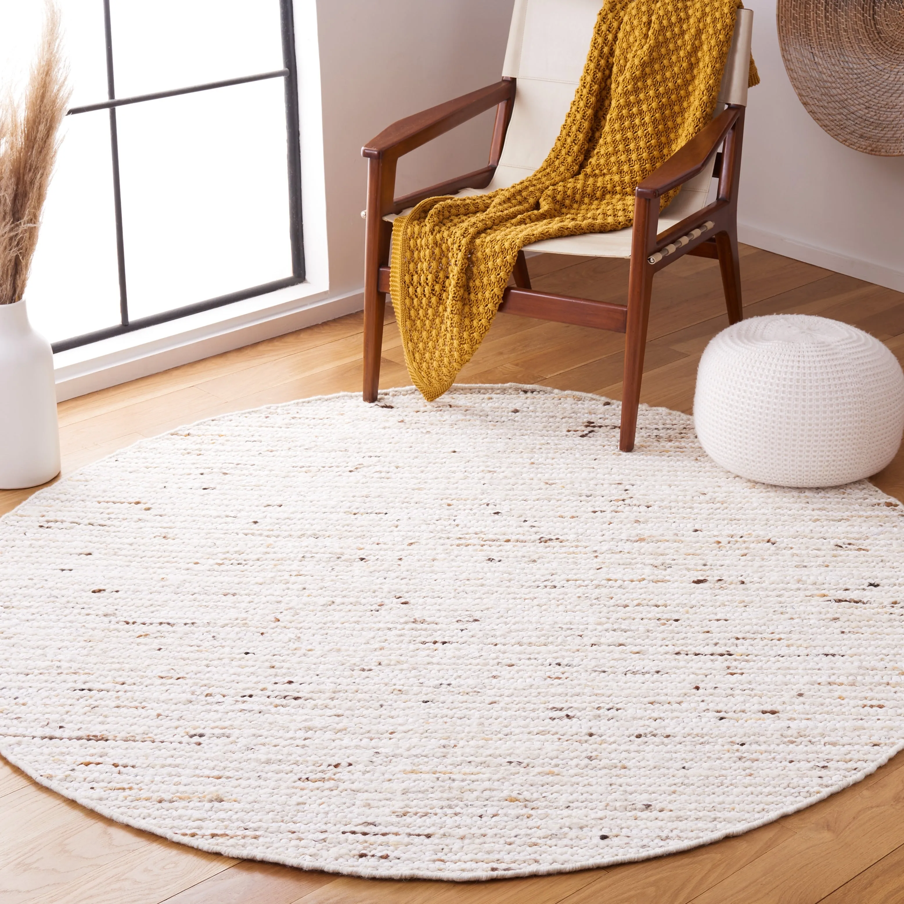 SAFAVIEH Handmade Natura Jeanny Wool & Cotton Rug