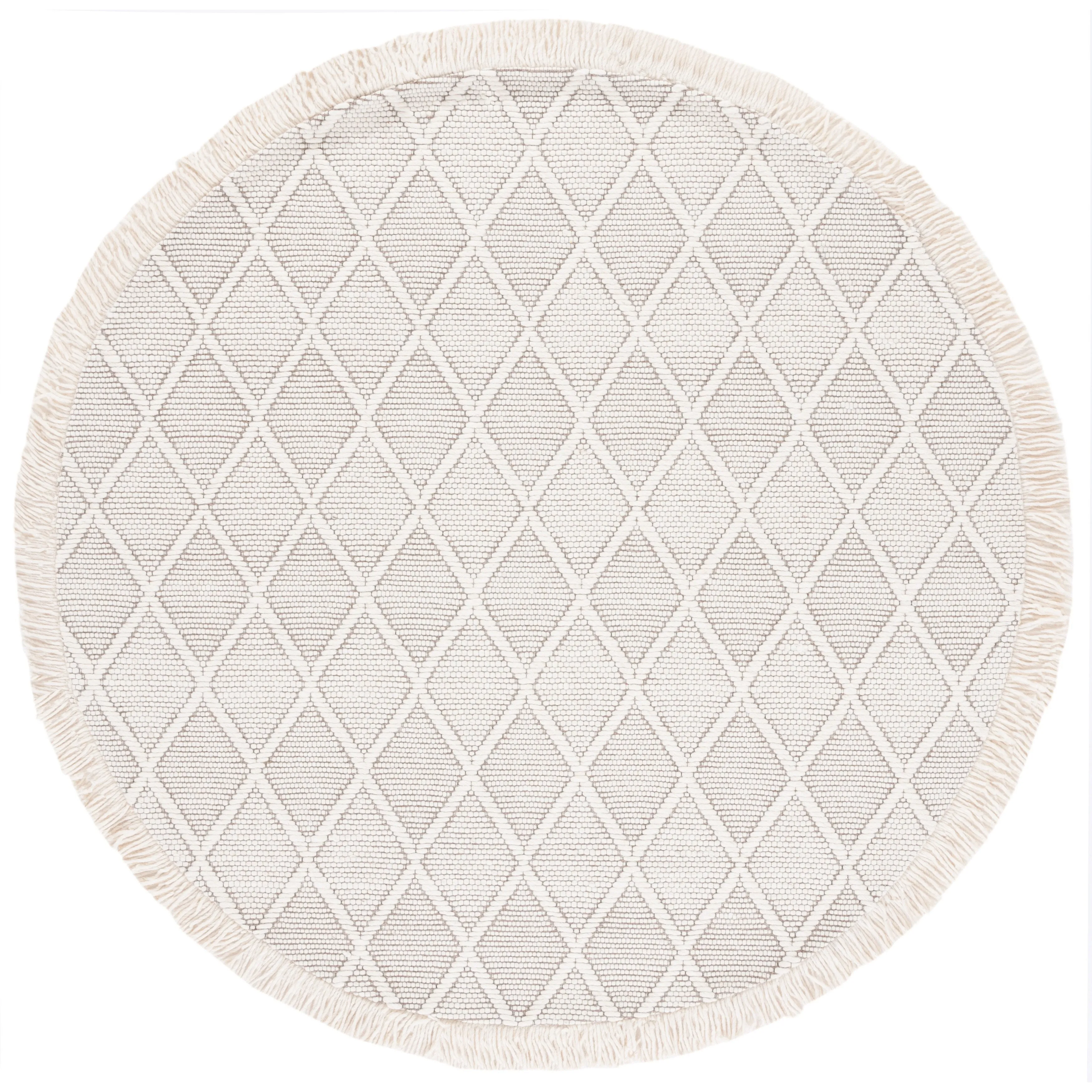 SAFAVIEH Handmade Natura Mirbana Wool Fringe Rug