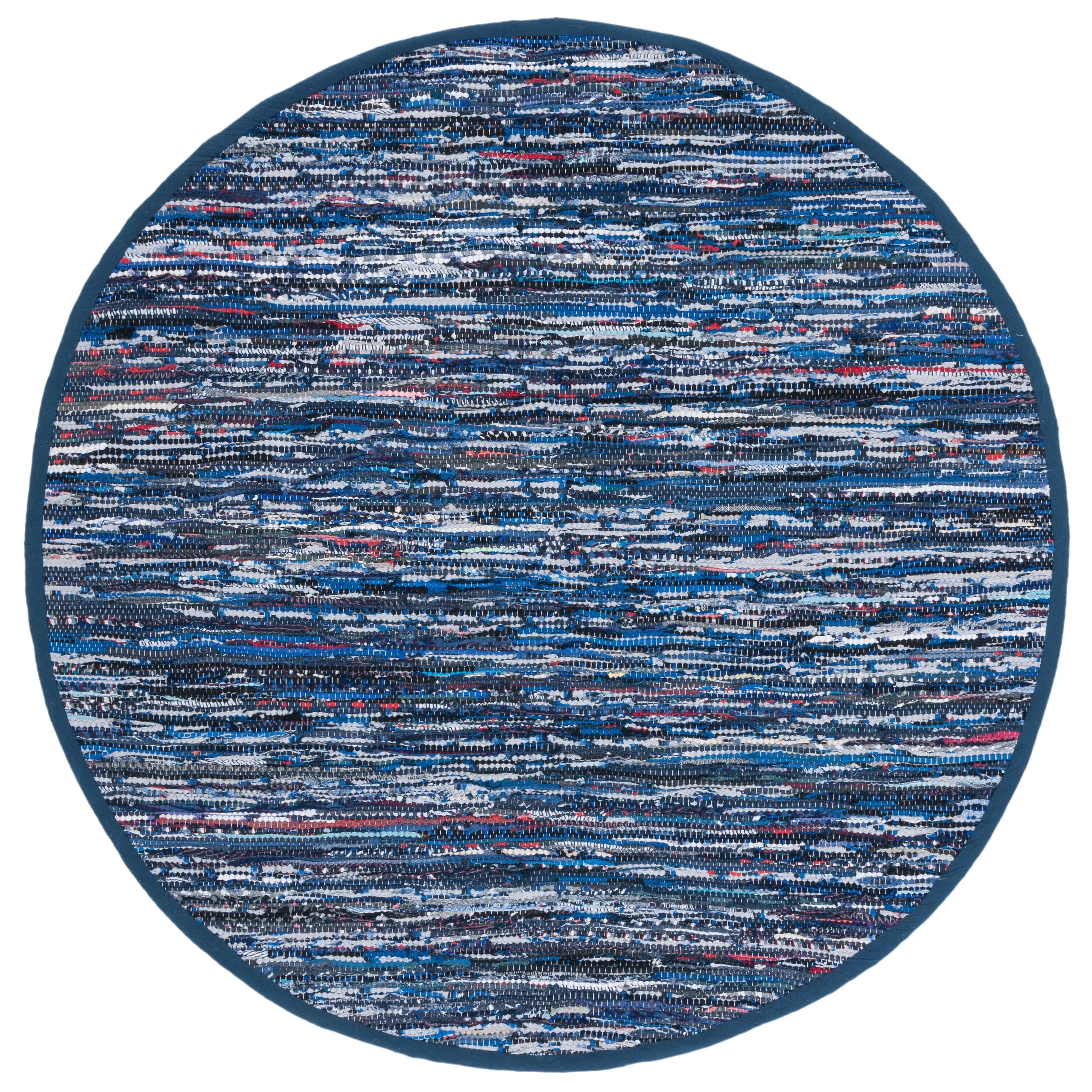 SAFAVIEH Handmade Rag Rug Irmeli Casual Stripe Cotton Rug