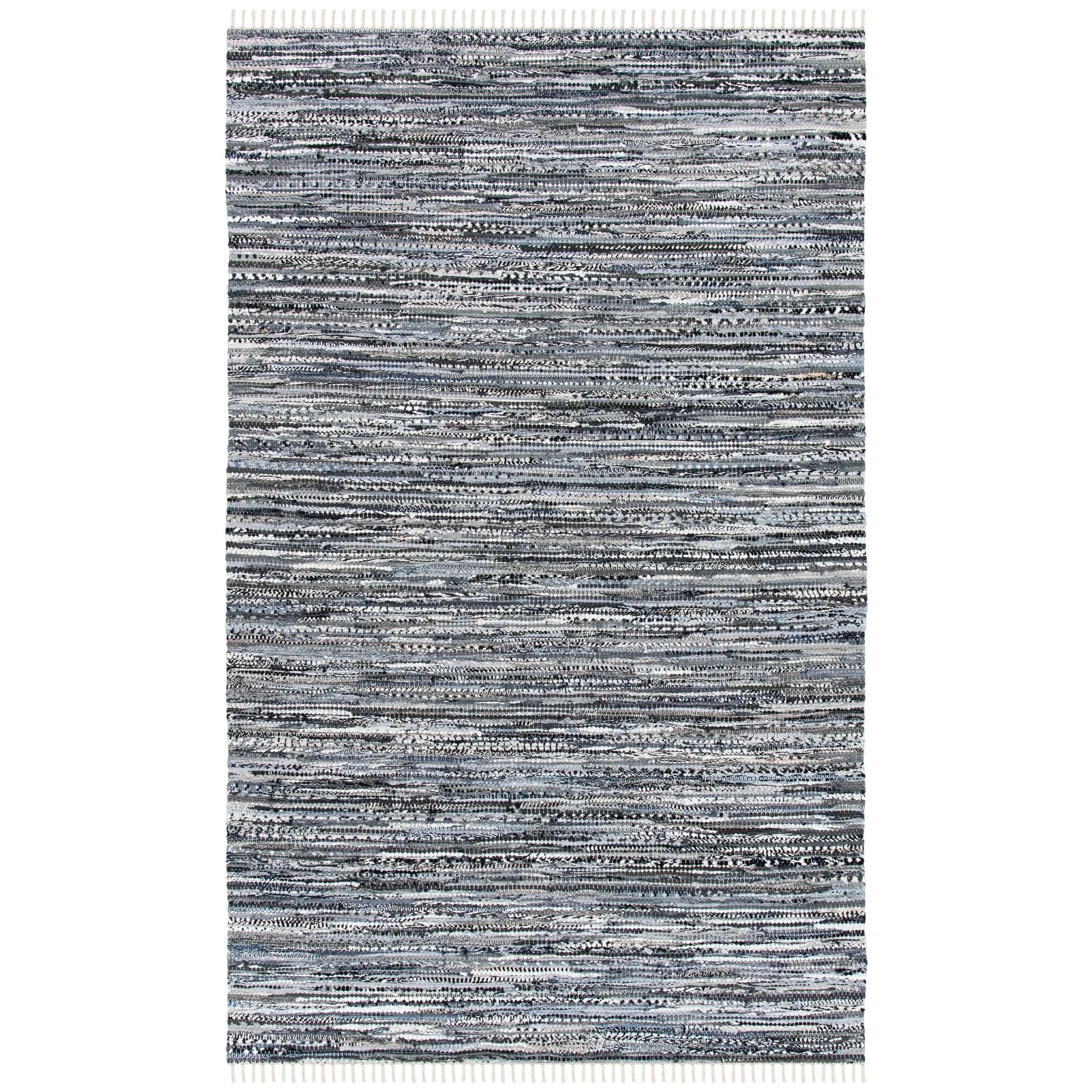 SAFAVIEH Handmade Rag Rug Irmeli Casual Stripe Cotton Rug