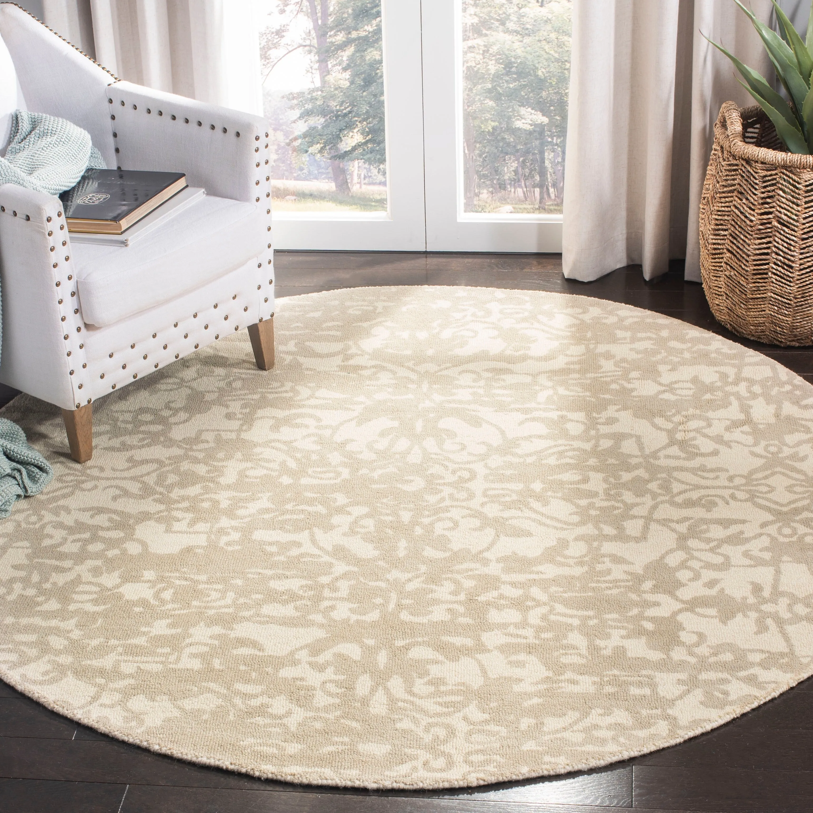 SAFAVIEH Handmade Restoration Vintage Distressed Boho Madisen Oriental Wool