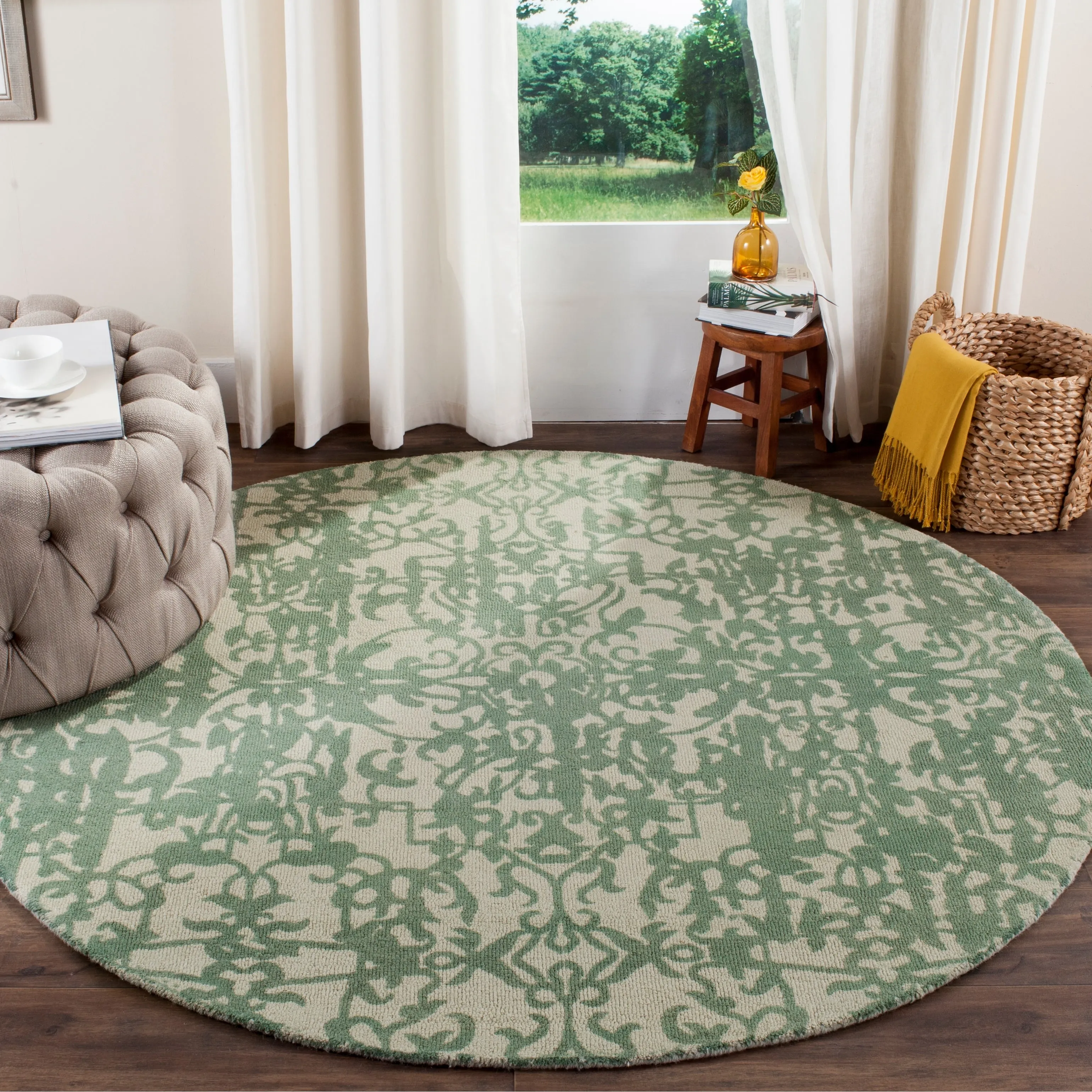 SAFAVIEH Handmade Restoration Vintage Distressed Boho Madisen Oriental Wool