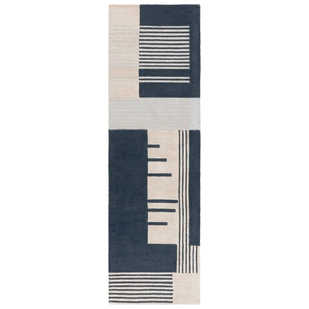 SAFAVIEH Handmade Rodeo Drive Isabela Mid-Century Modern Wool Rug