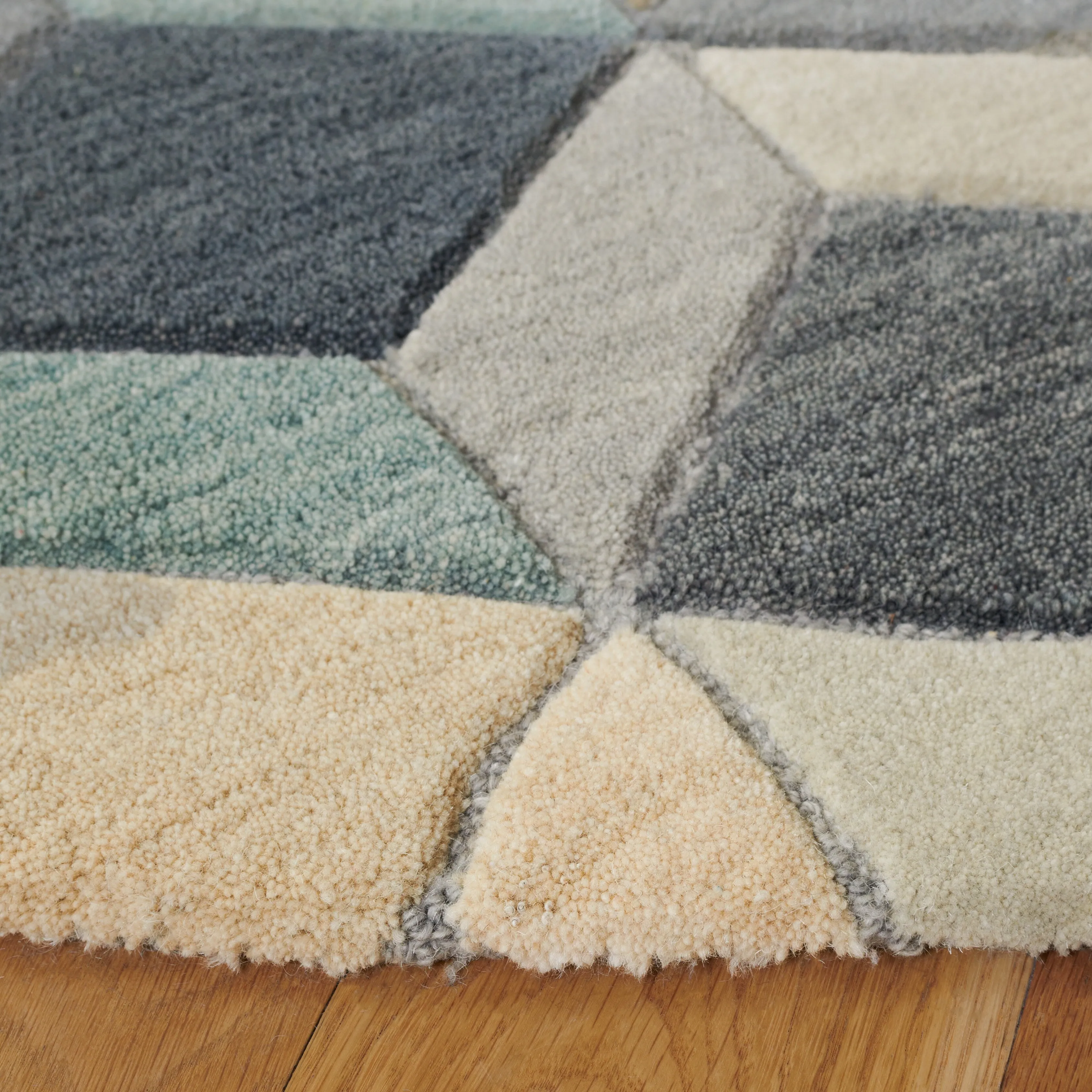 SAFAVIEH Handmade Rodeo Drive Jaycee Mid-Century Modern Wool Rug