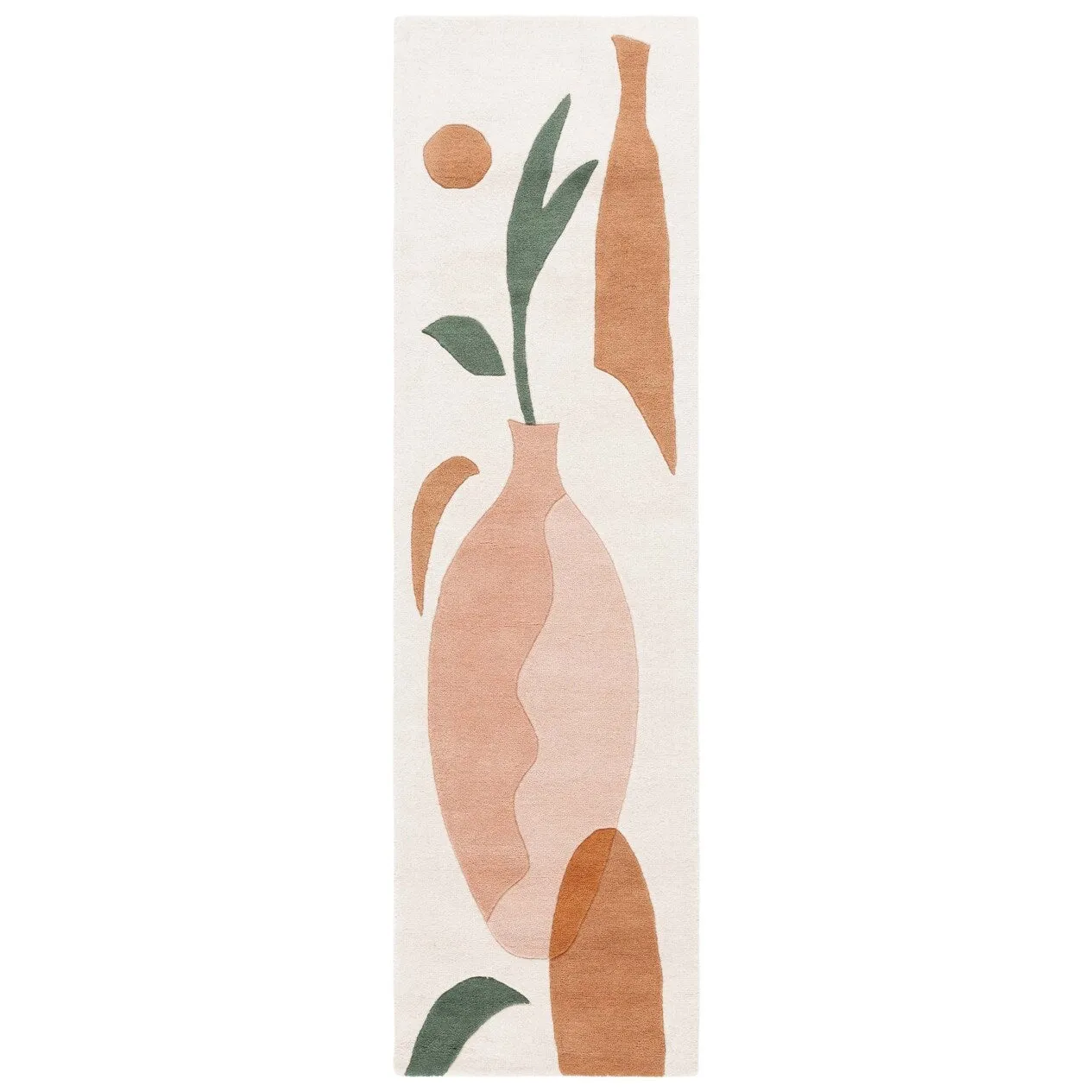 SAFAVIEH Handmade Rodeo Drive Kyara Mid-Century Modern Wool Rug