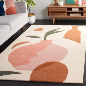 SAFAVIEH Handmade Rodeo Drive Kyara Mid-Century Modern Wool Rug
