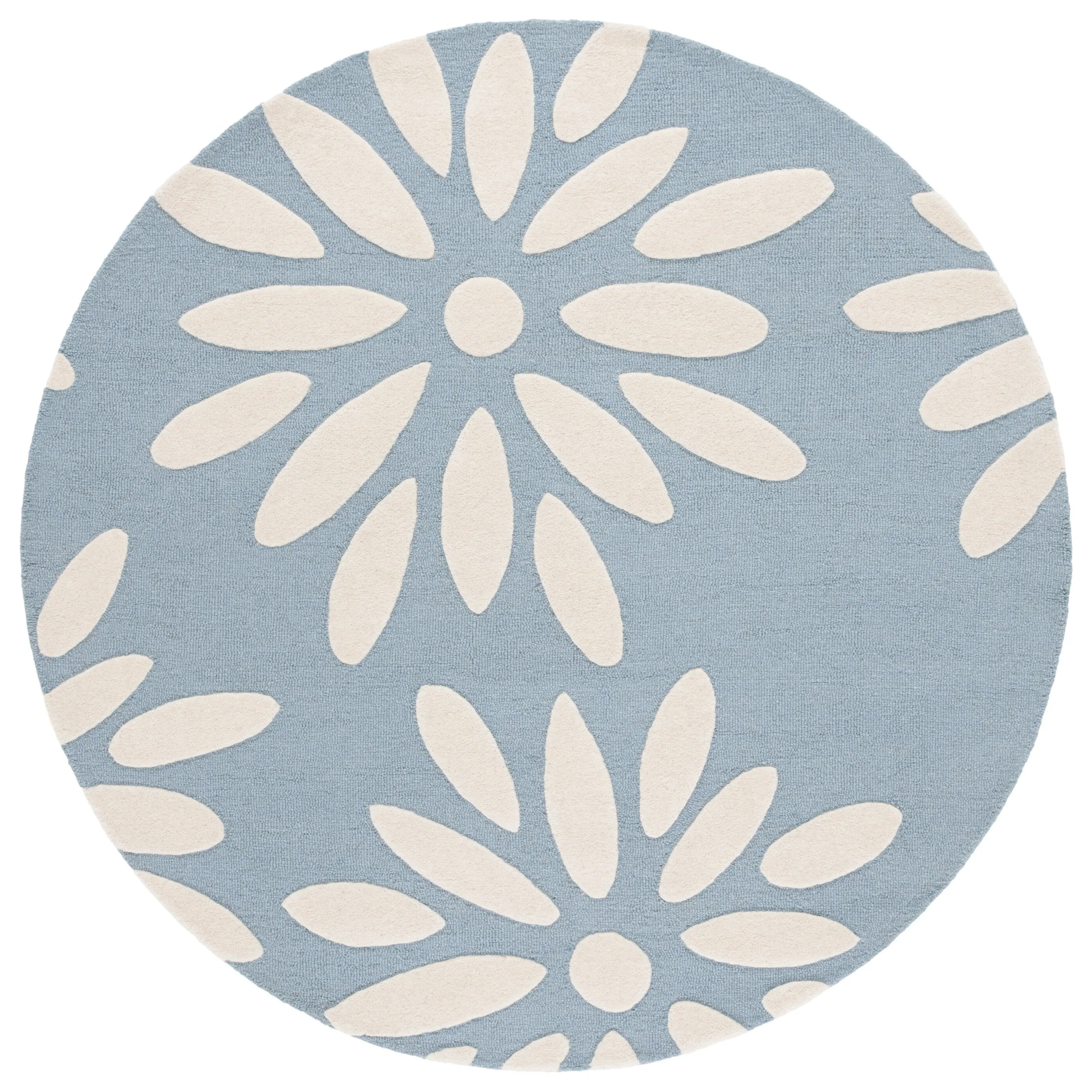 SAFAVIEH Handmade SAFAVIEH Coraima Fleurette & Tween Wool Rug