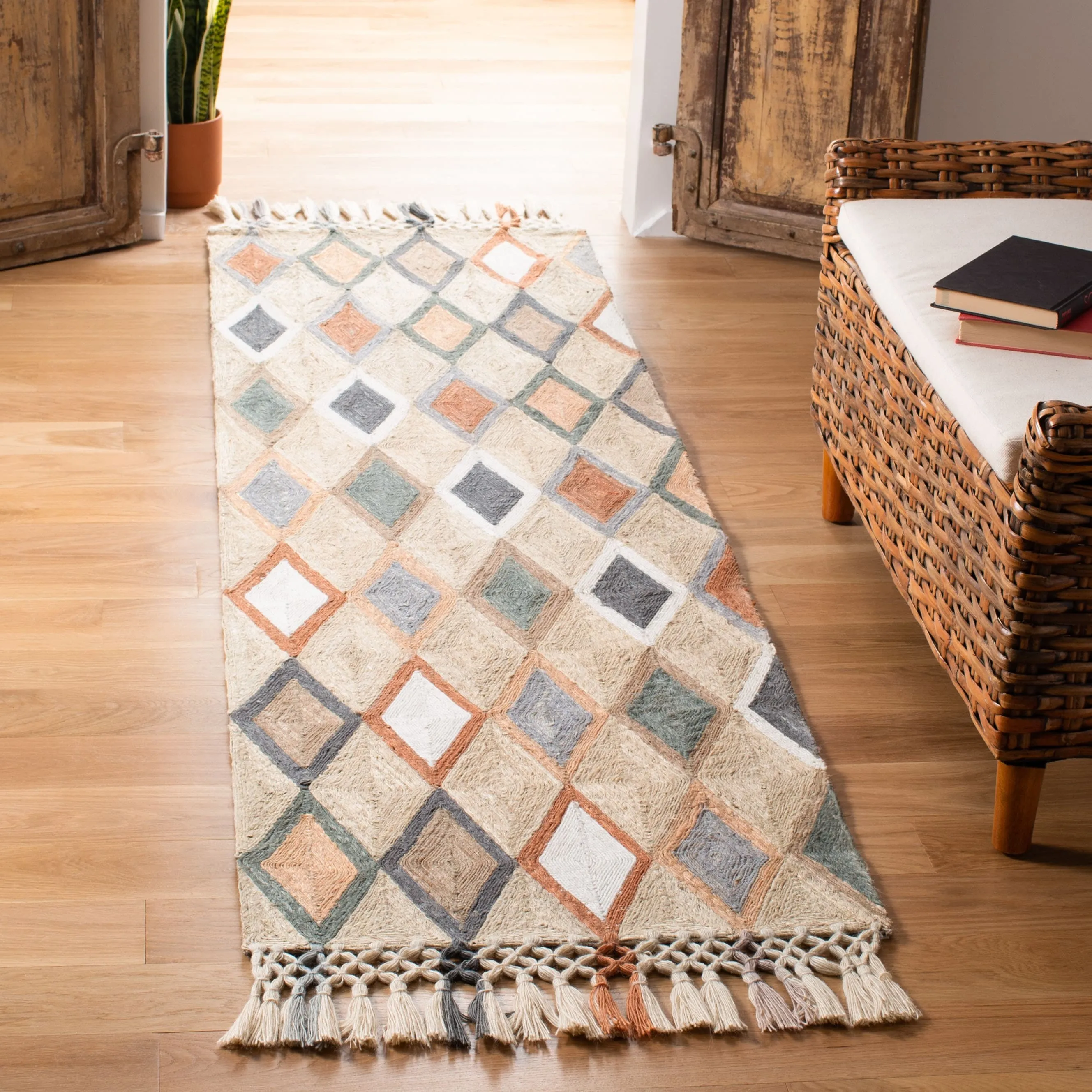 SAFAVIEH Handmade Sahara Alivia Moroccan Jute Rug