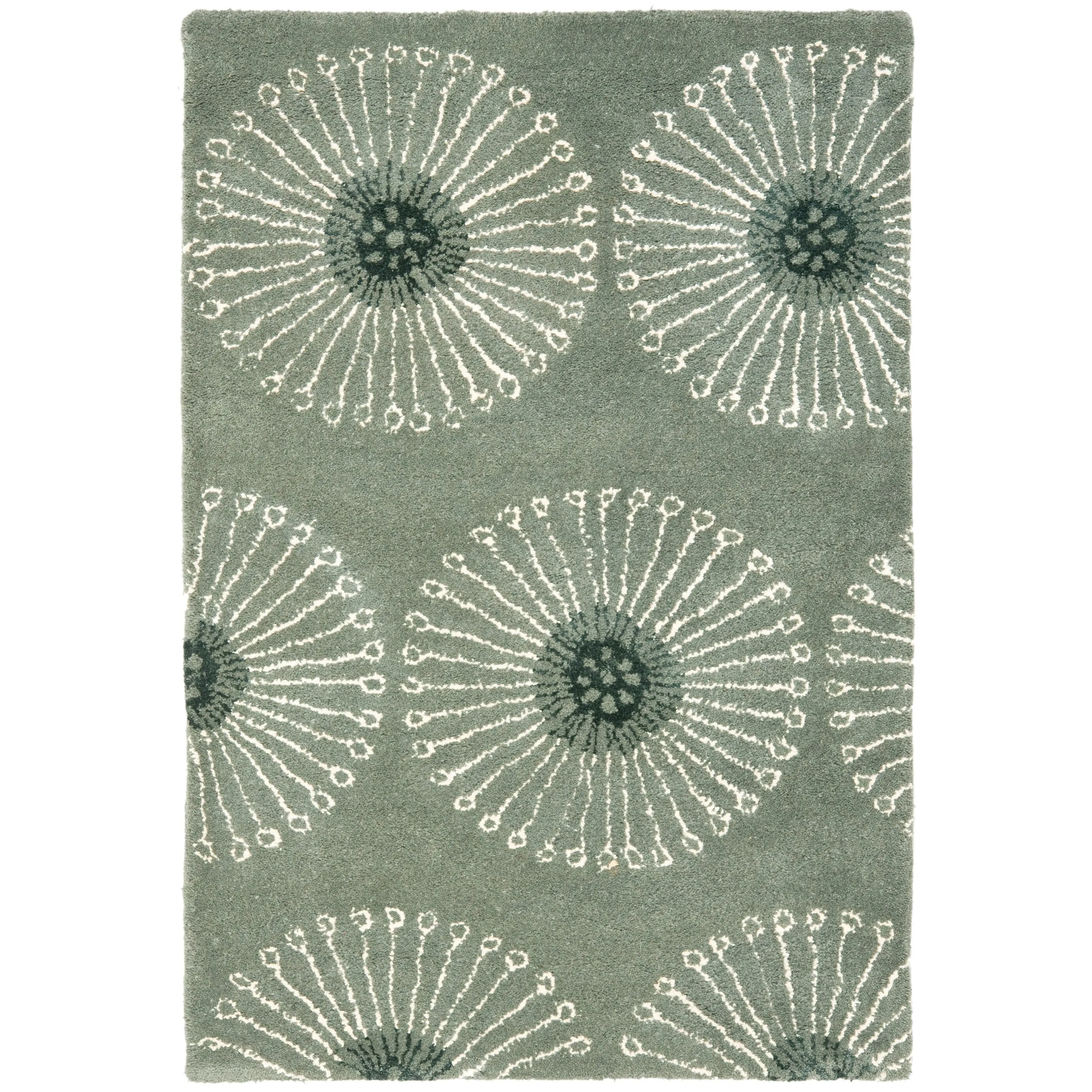 SAFAVIEH Handmade Soho Chimere Dandelion Pattern New Zealand Wool