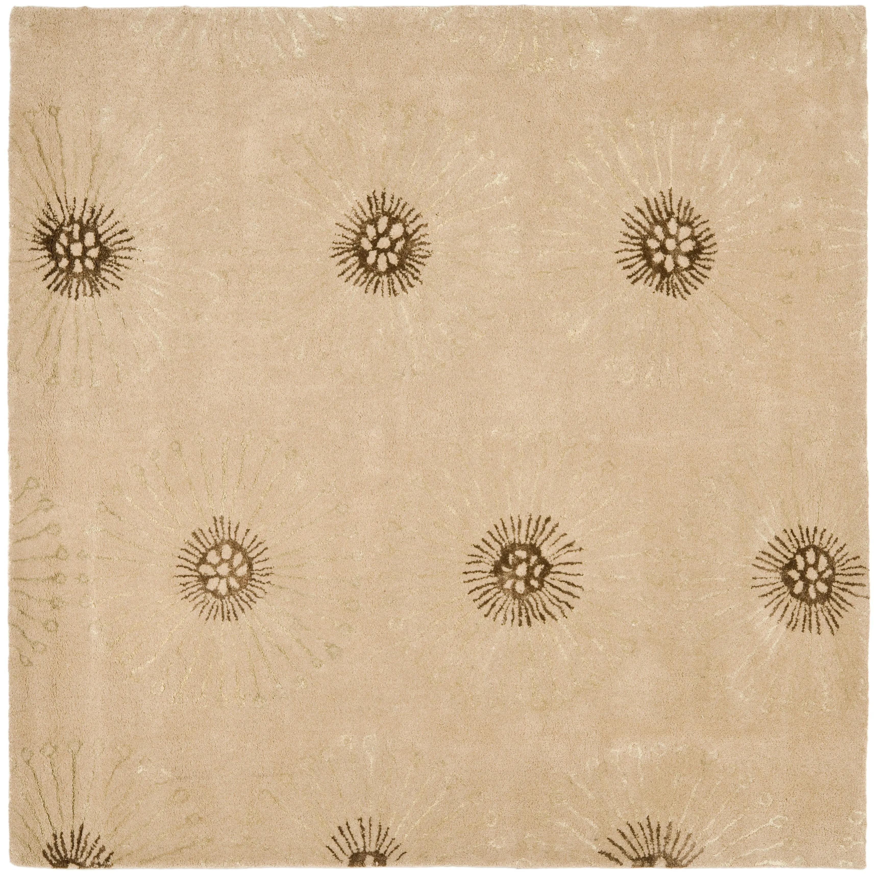 SAFAVIEH Handmade Soho Chimere Dandelion Pattern New Zealand Wool