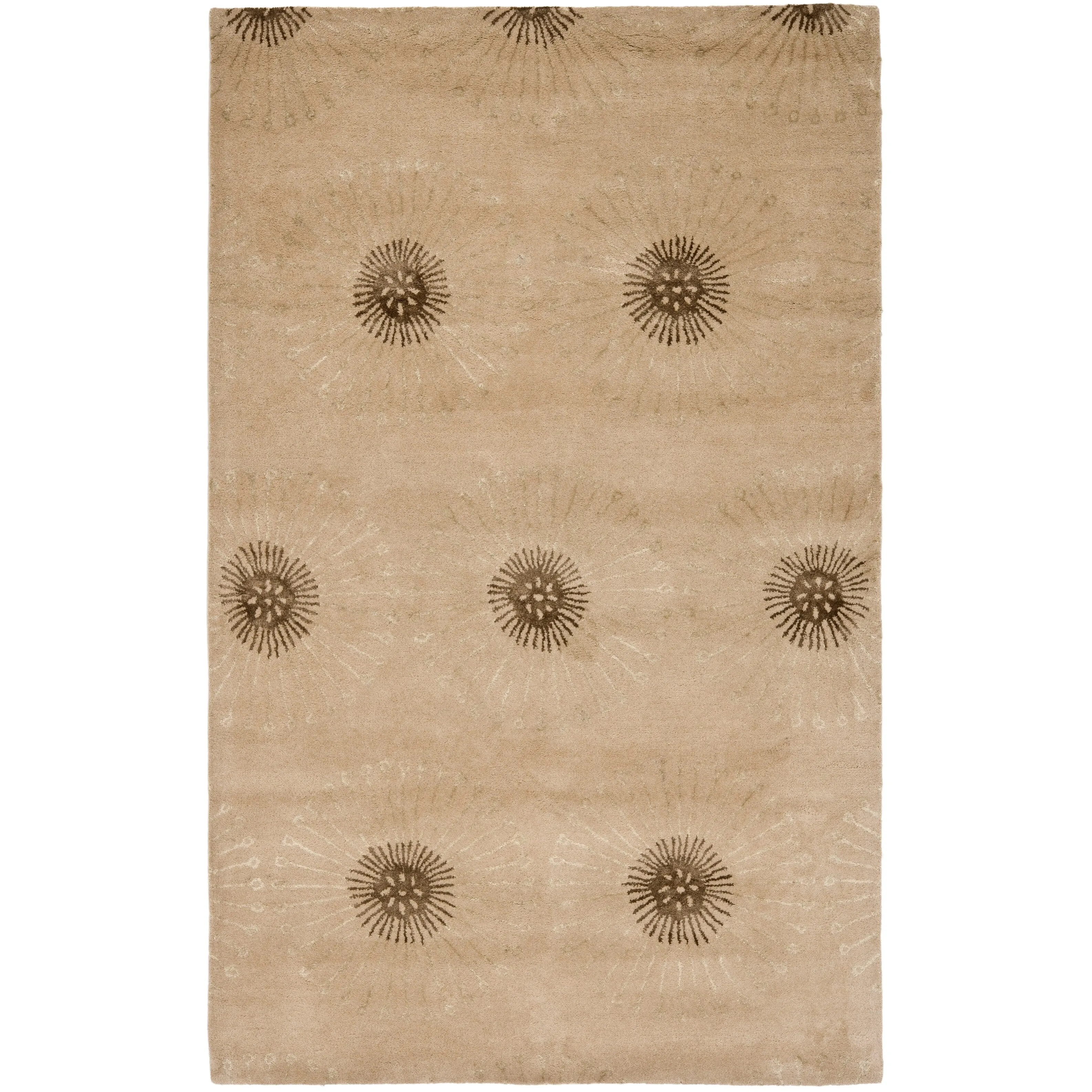 SAFAVIEH Handmade Soho Chimere Dandelion Pattern New Zealand Wool