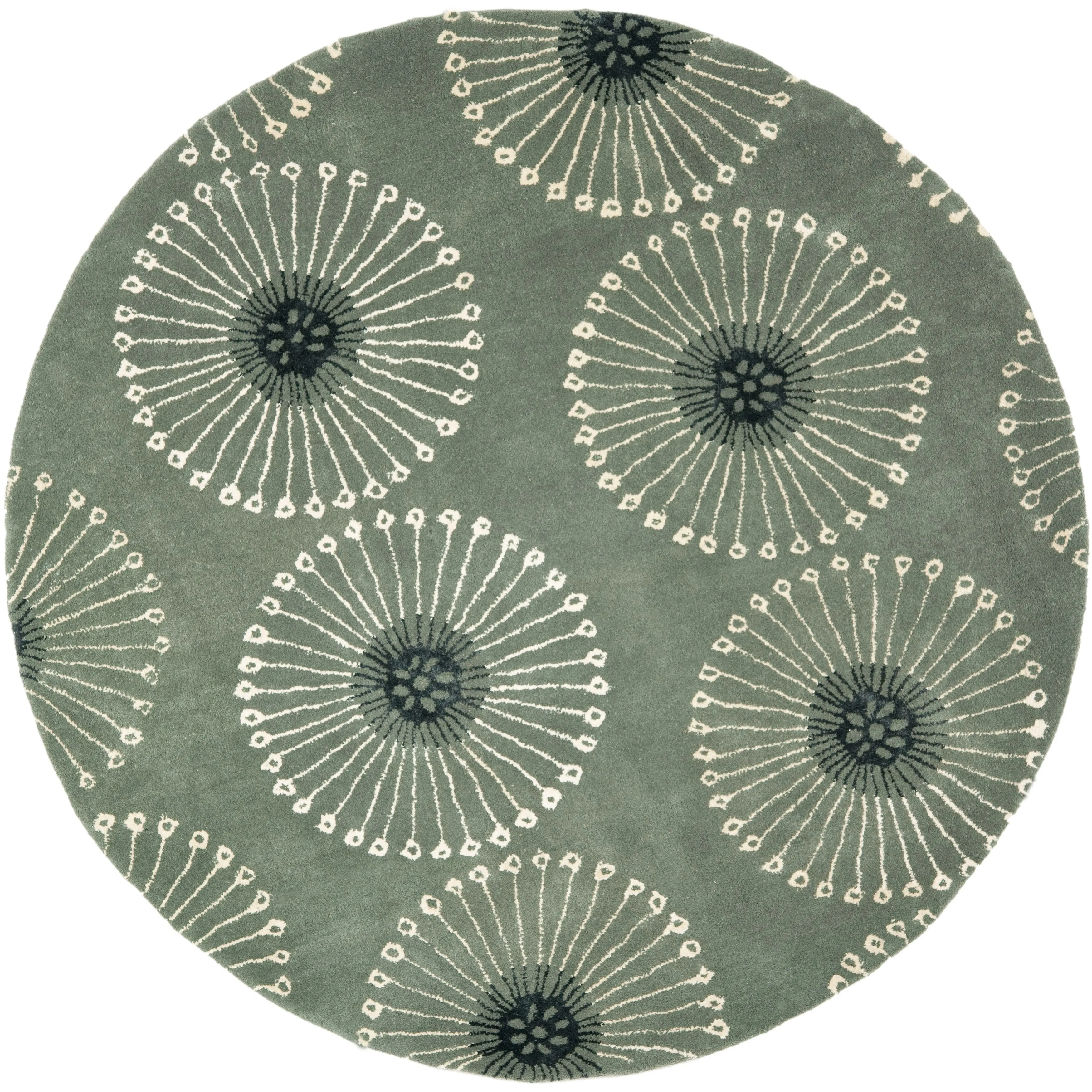 SAFAVIEH Handmade Soho Chimere Dandelion Pattern New Zealand Wool