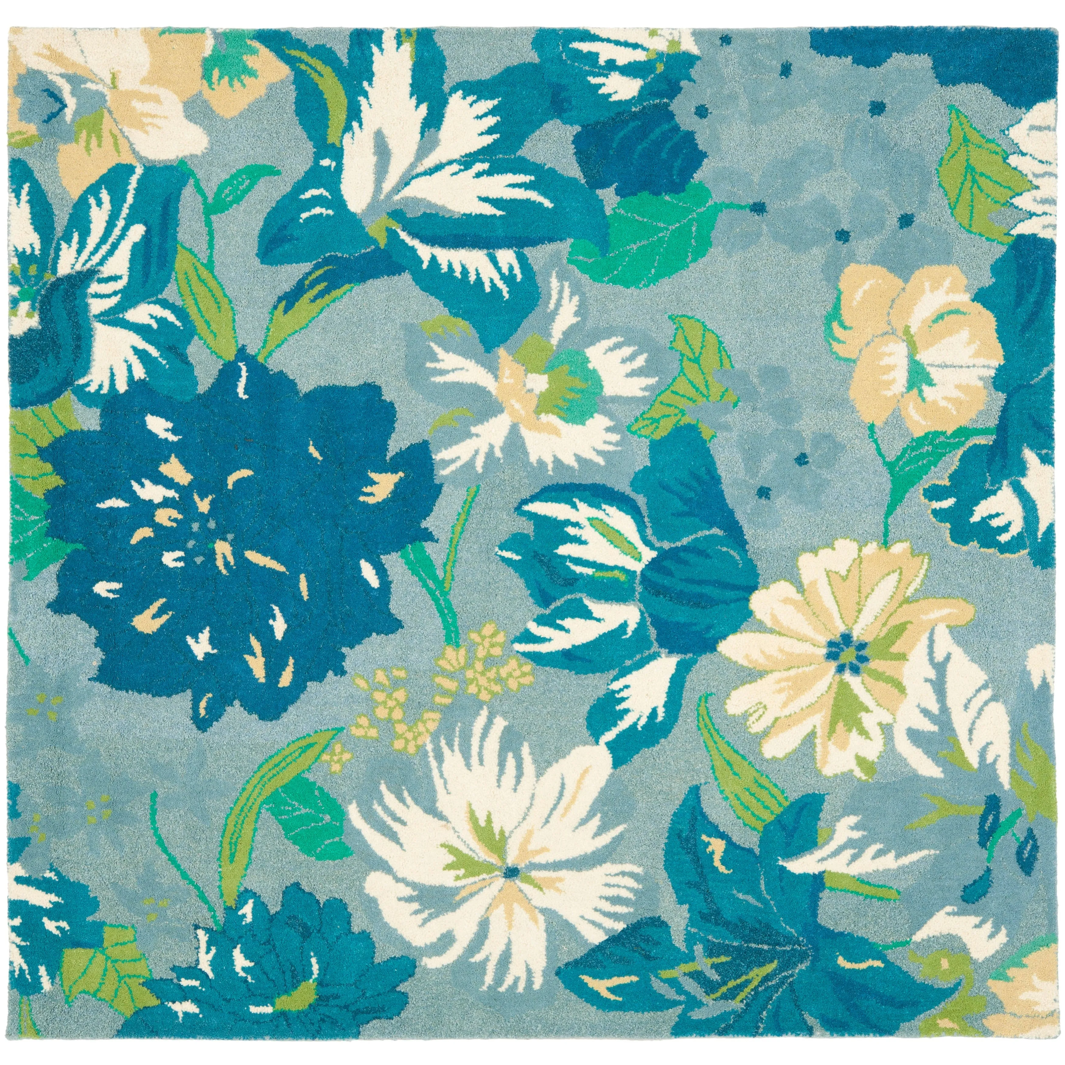 SAFAVIEH Handmade Soho Irmgard Floral N.Z. Wool Rug