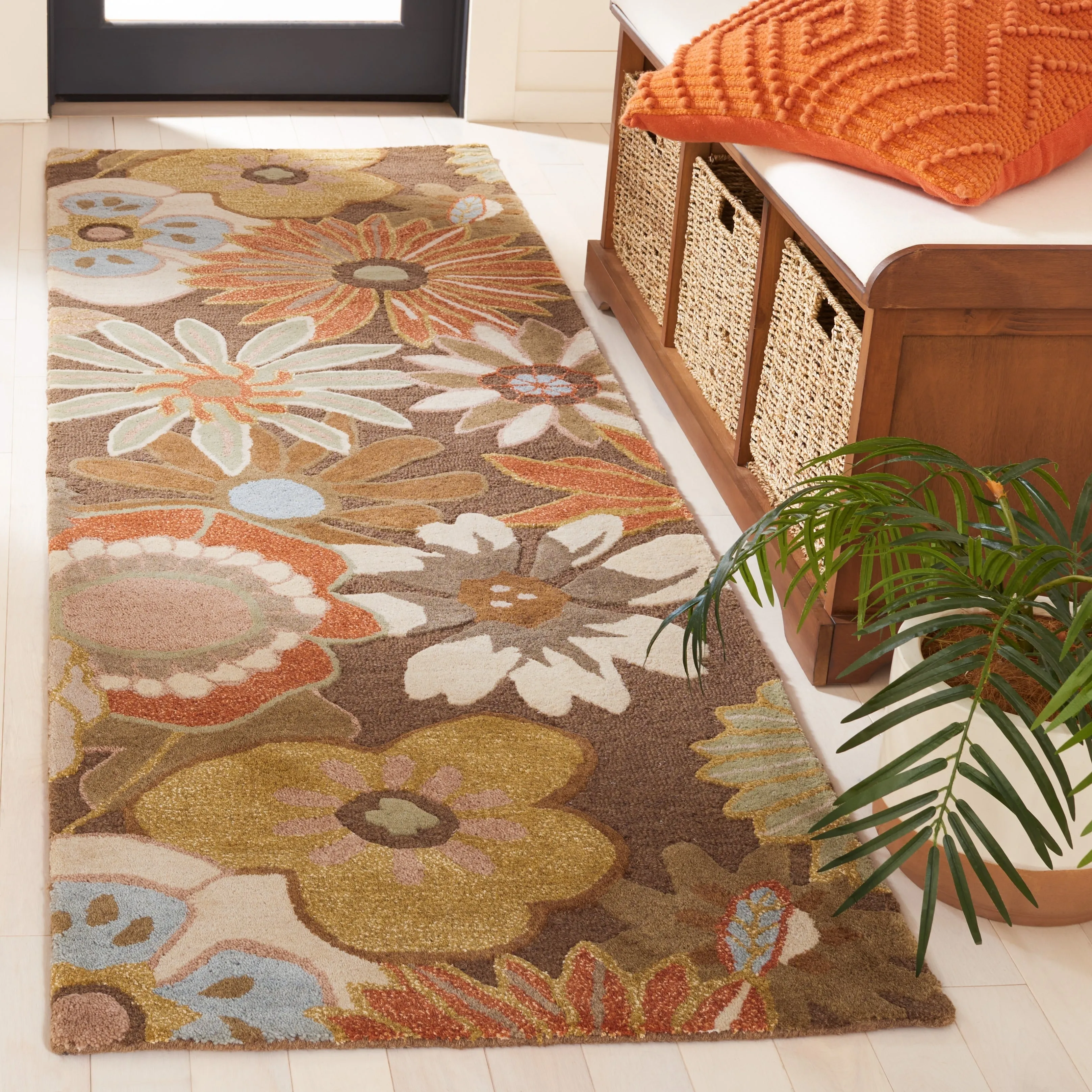 SAFAVIEH Handmade Soho Kaci Gardens N.Z. Wool Rug