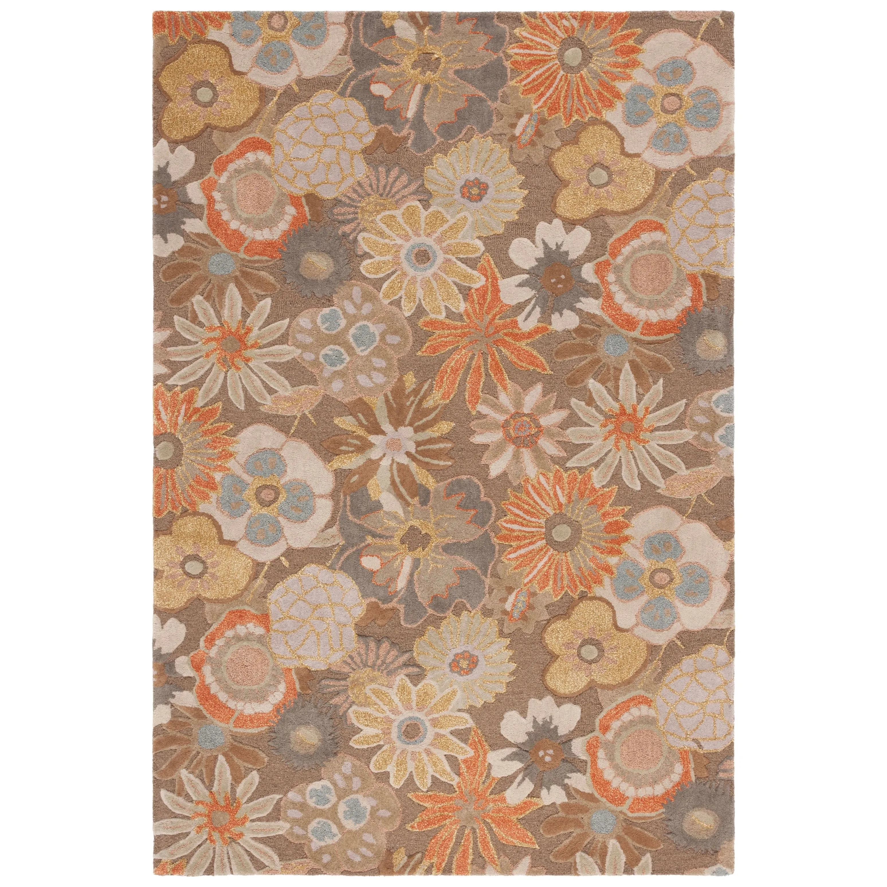 SAFAVIEH Handmade Soho Kaci Gardens N.Z. Wool Rug