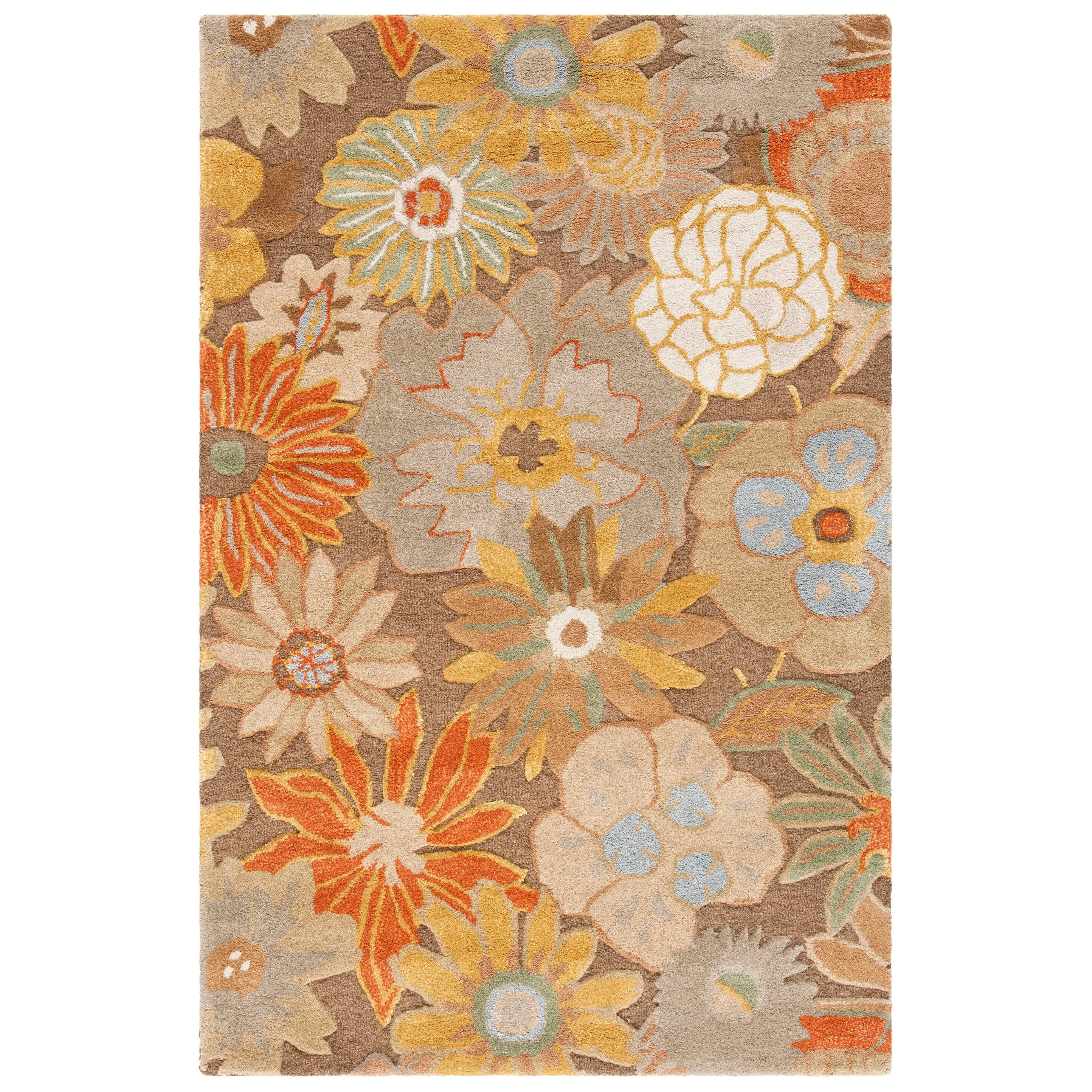 SAFAVIEH Handmade Soho Kaci Gardens N.Z. Wool Rug