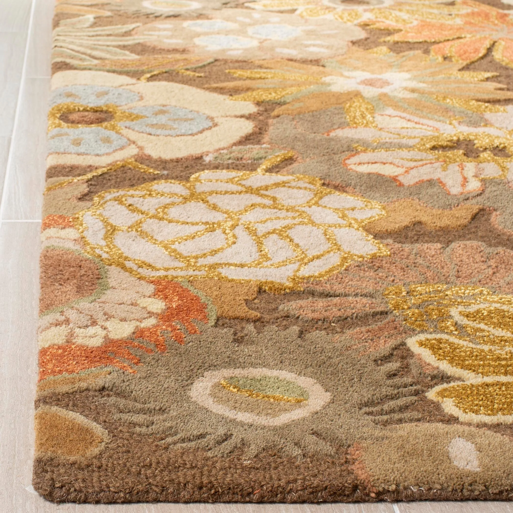 SAFAVIEH Handmade Soho Kaci Gardens N.Z. Wool Rug