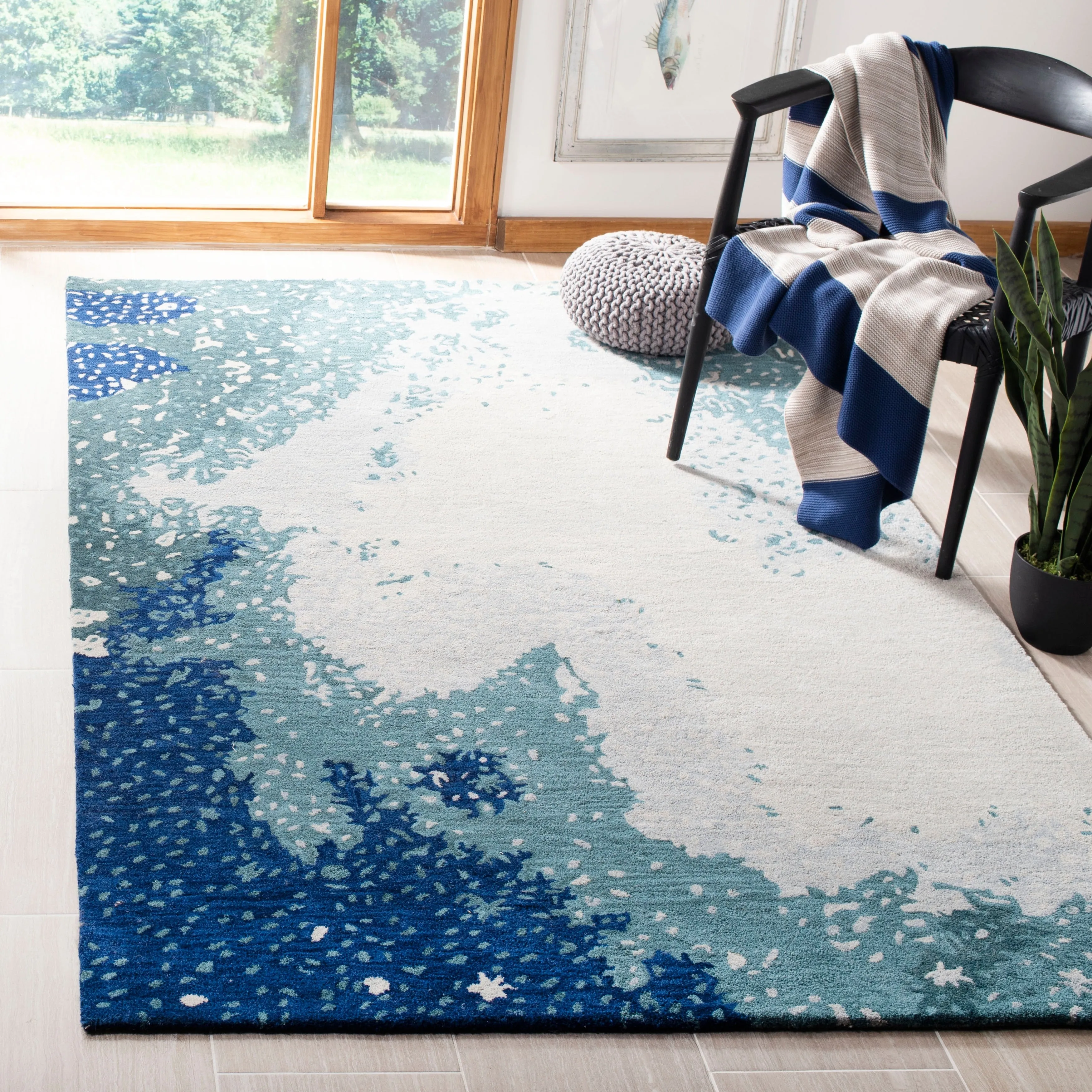 SAFAVIEH Handmade Soho Kayleigh Abstract N.Z. Wool Rug