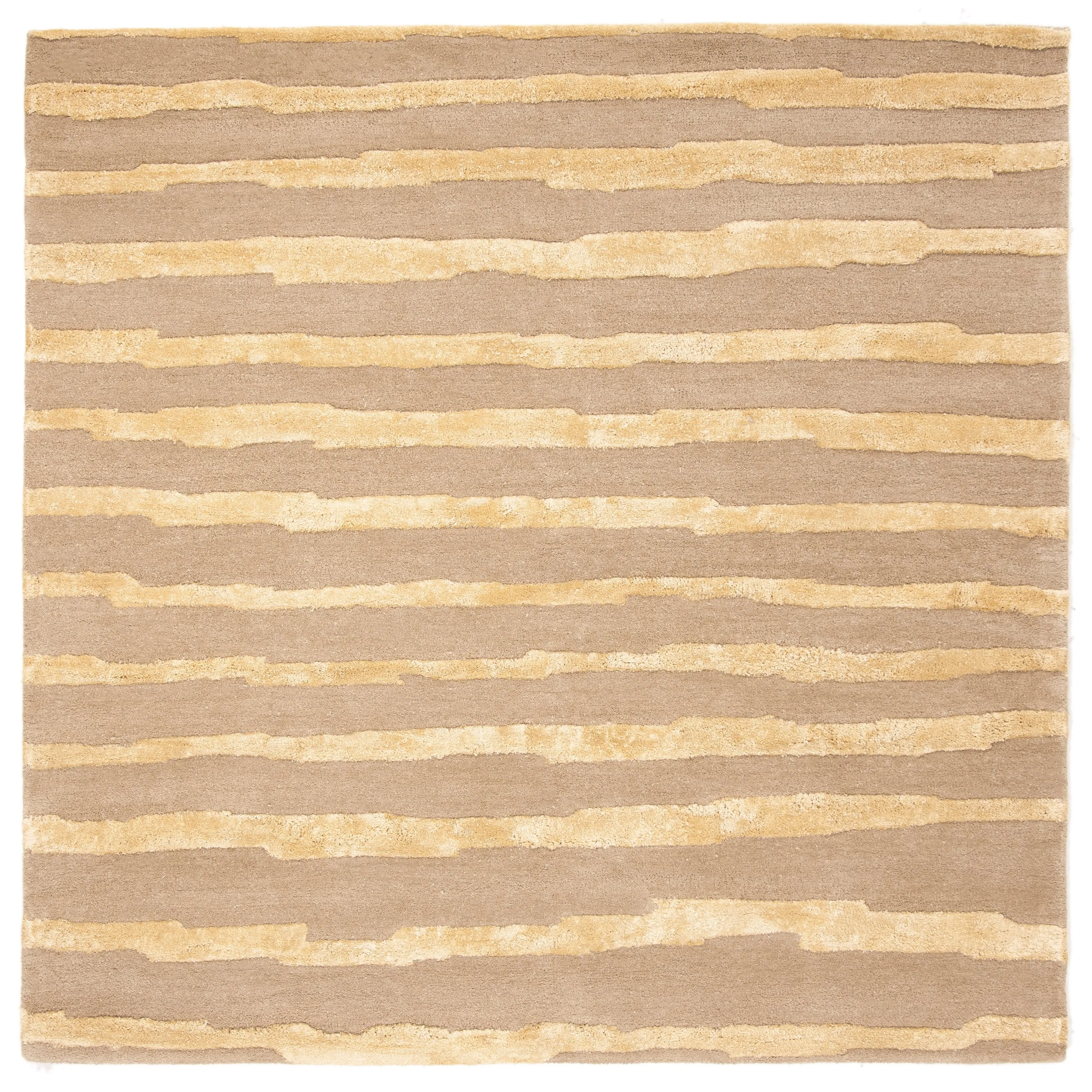 SAFAVIEH Handmade Soho Kikue Stripes N.Z. Wool Rug