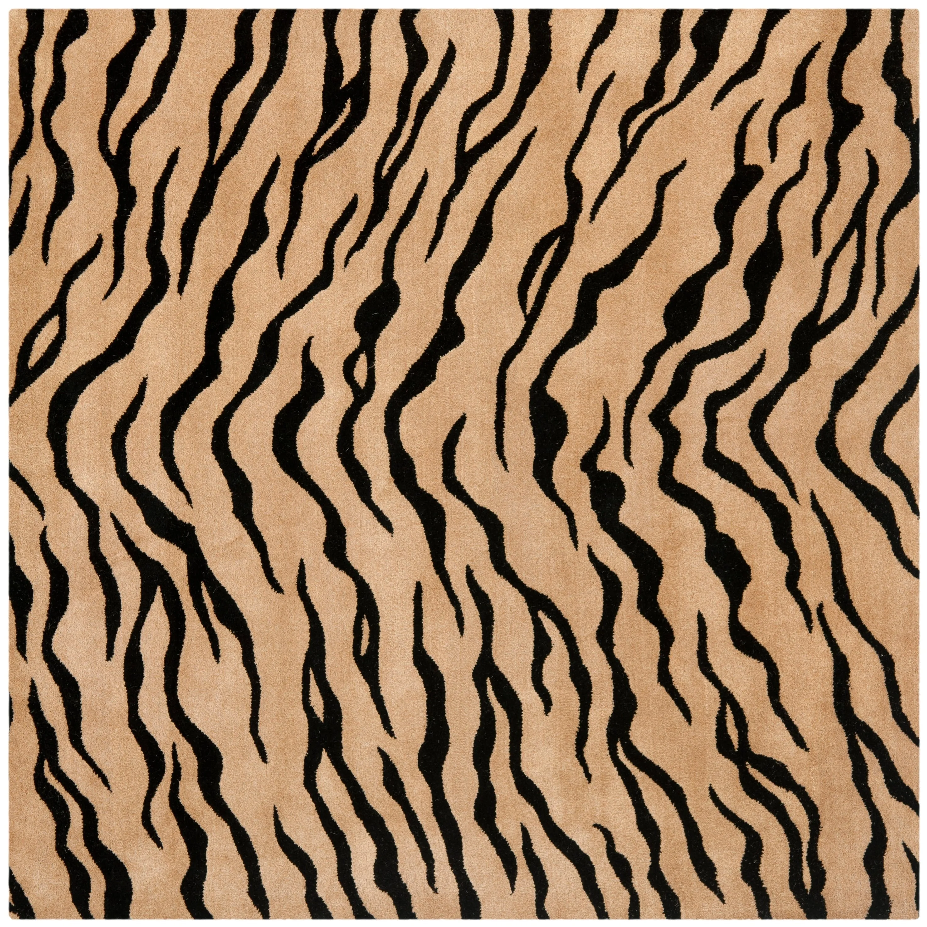 SAFAVIEH Handmade Soho Latoyia Tiger N.Z. Wool Rug