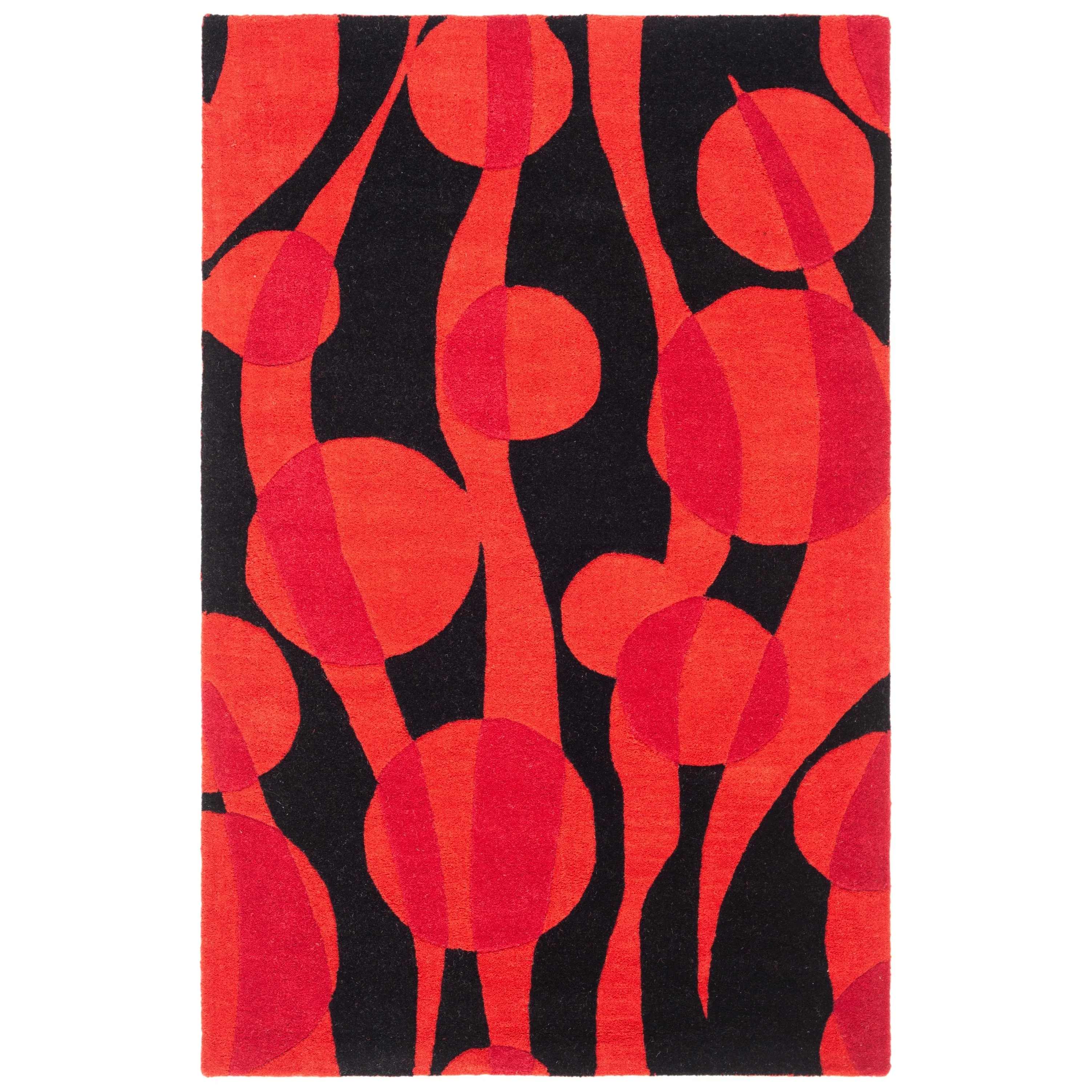 SAFAVIEH Handmade Soho Tawny Floral N.Z. Wool Rug
