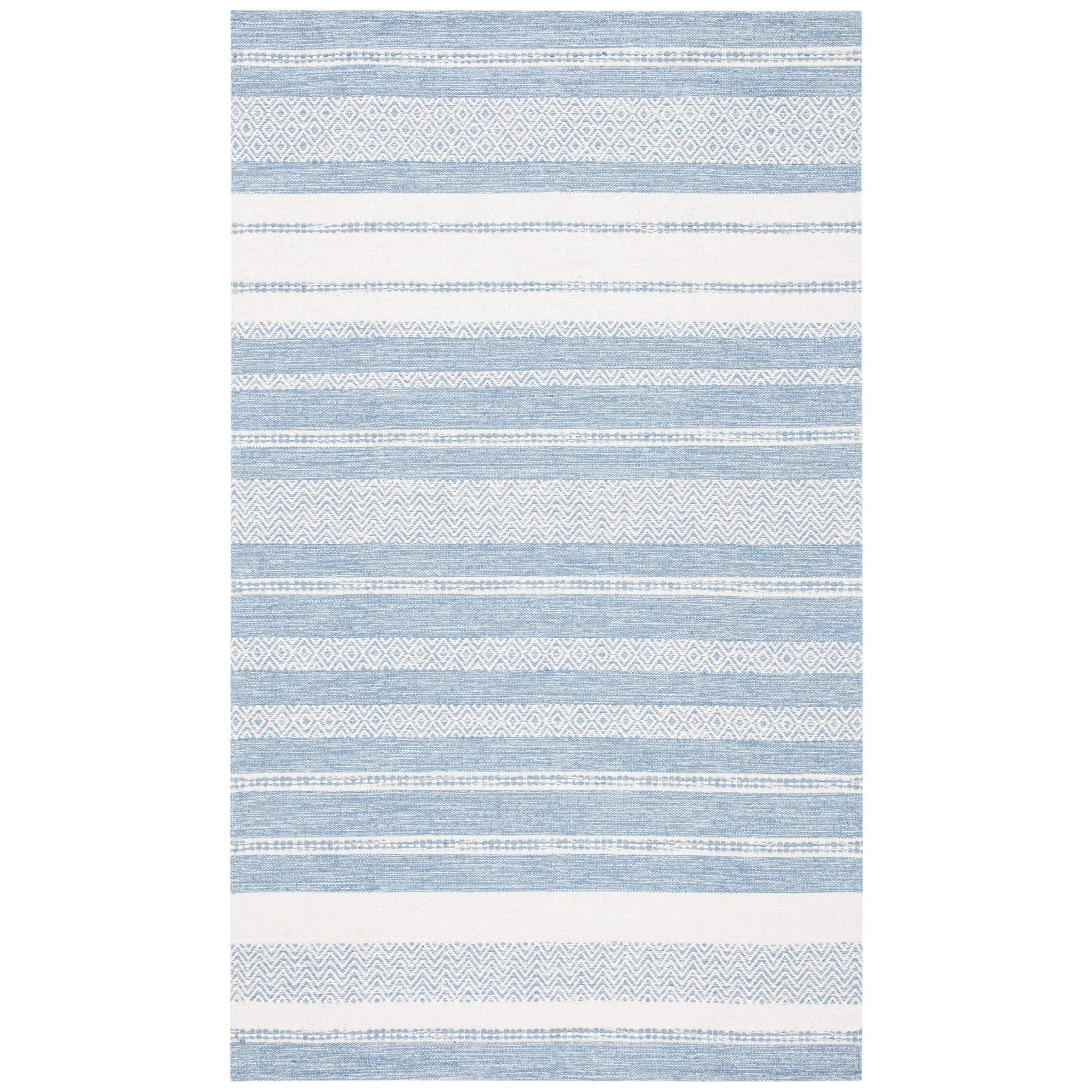 SAFAVIEH Handmade Striped Kilim Shante Modern Cotton Rug