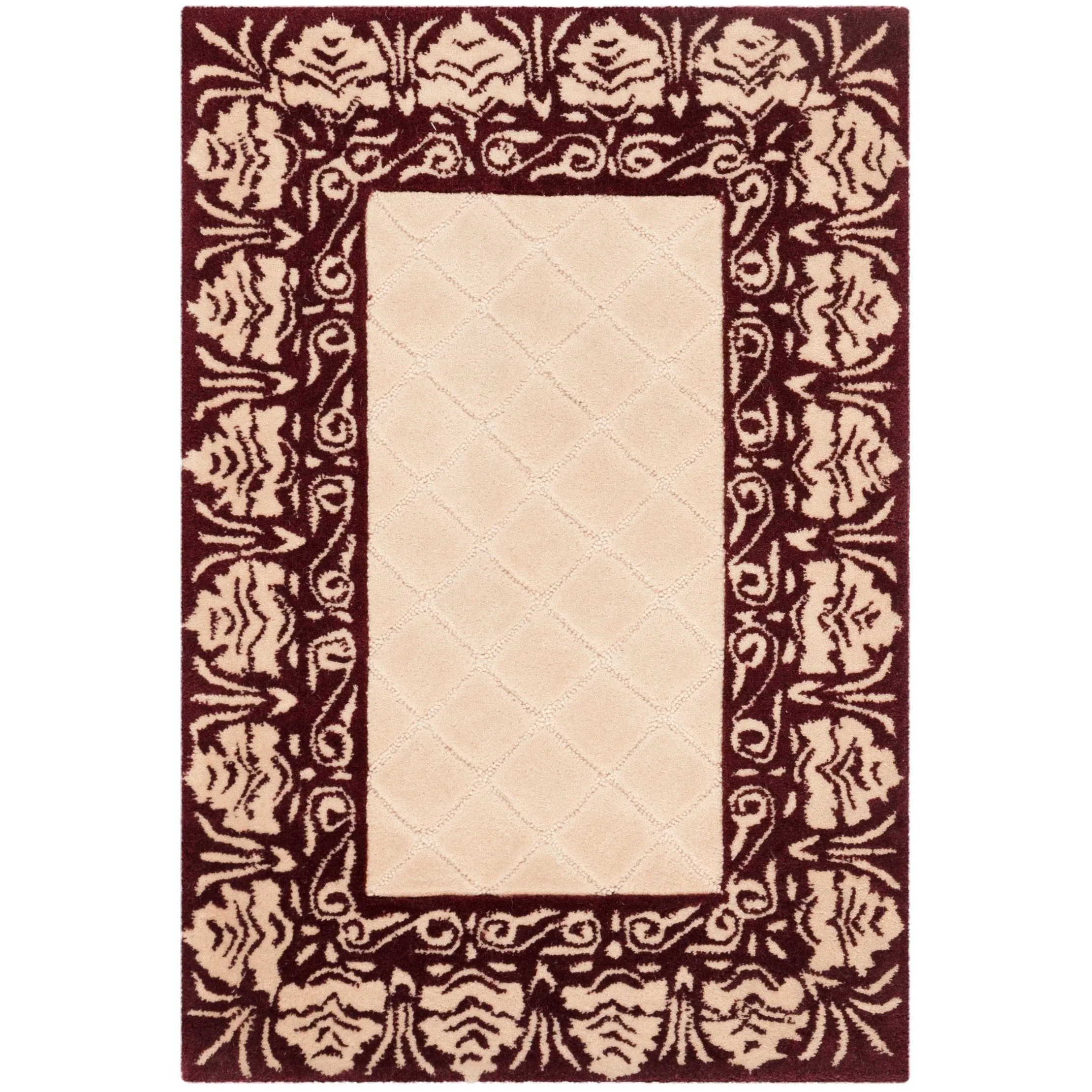 SAFAVIEH Handmade Total Performance Majbritt Oriental Trellis Rug