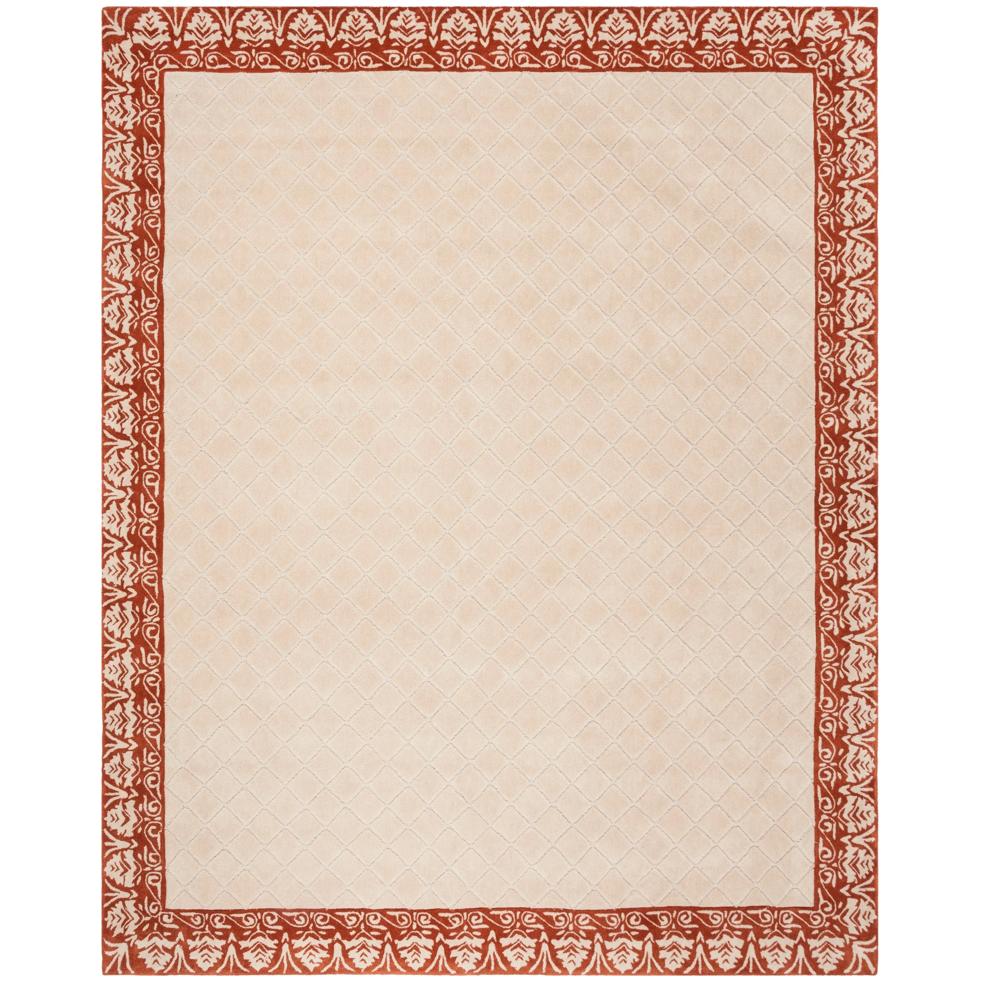 SAFAVIEH Handmade Total Performance Majbritt Oriental Trellis Rug