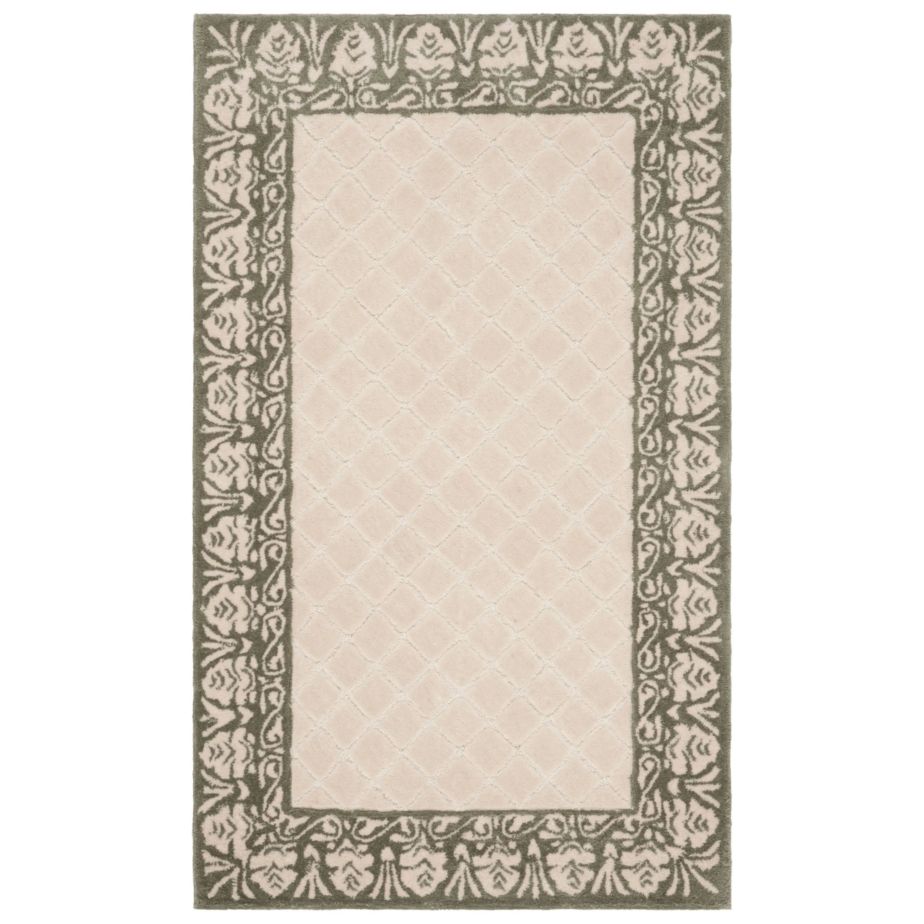 SAFAVIEH Handmade Total Performance Majbritt Oriental Trellis Rug