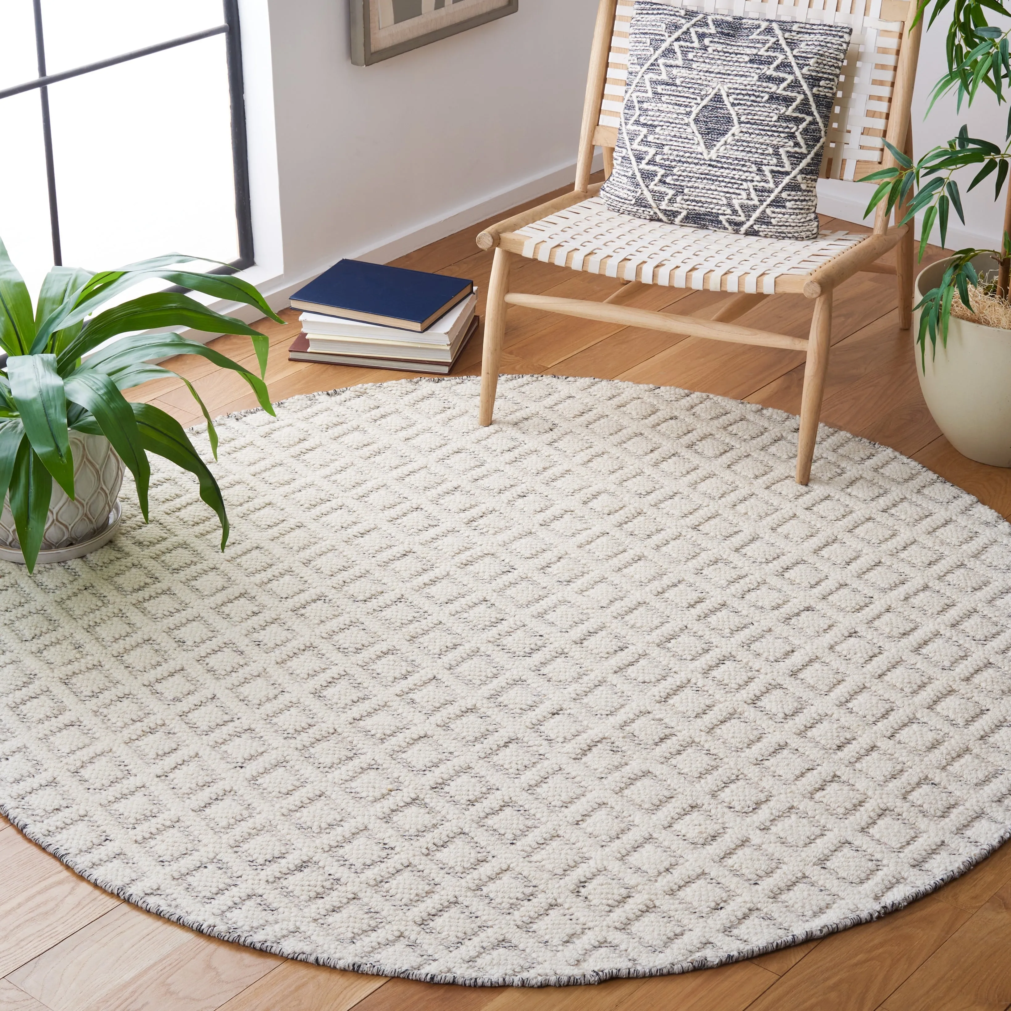 SAFAVIEH Handmade Vermont Latrice Wool Rug