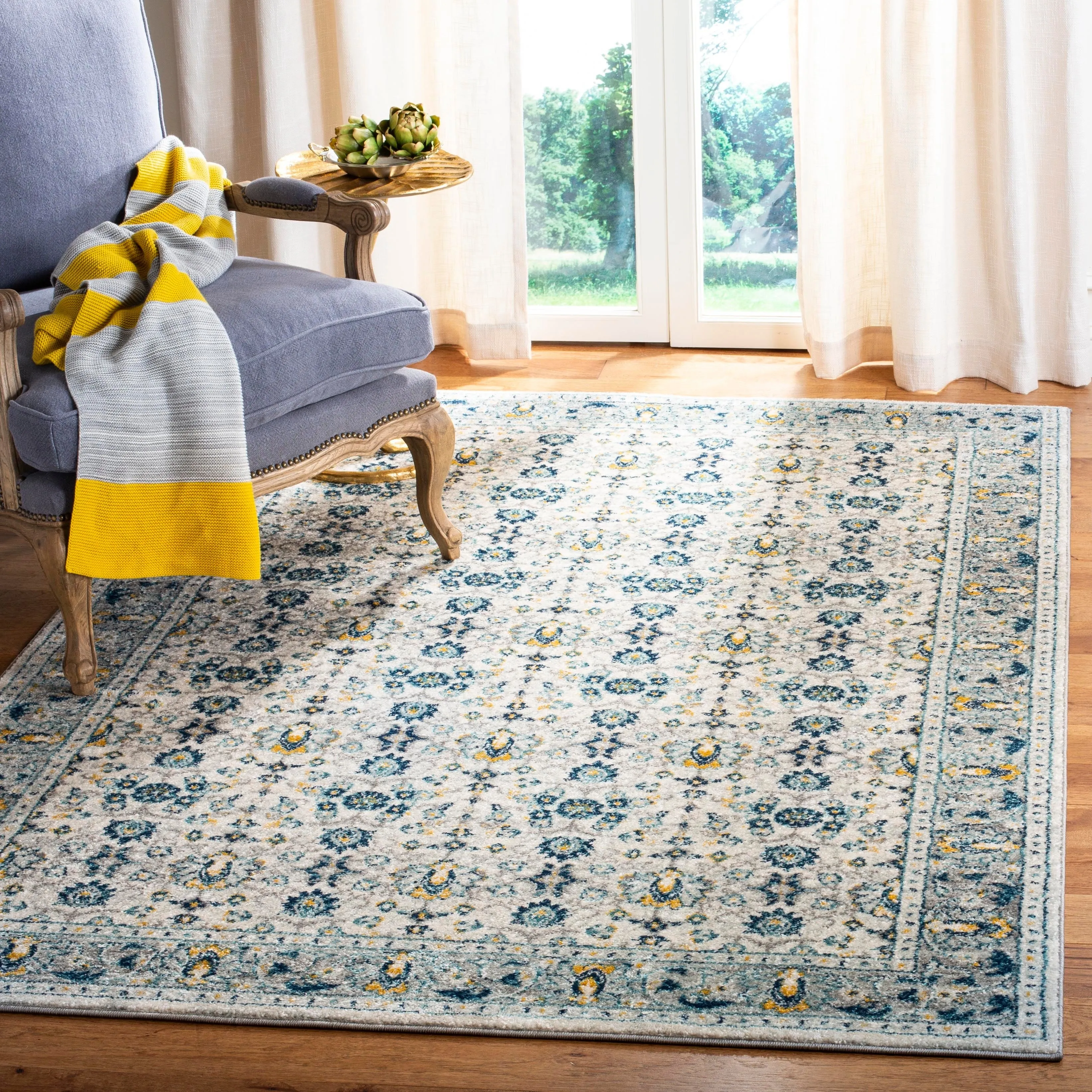 SAFAVIEH Madison Olka Vintage Boho Oriental Rug