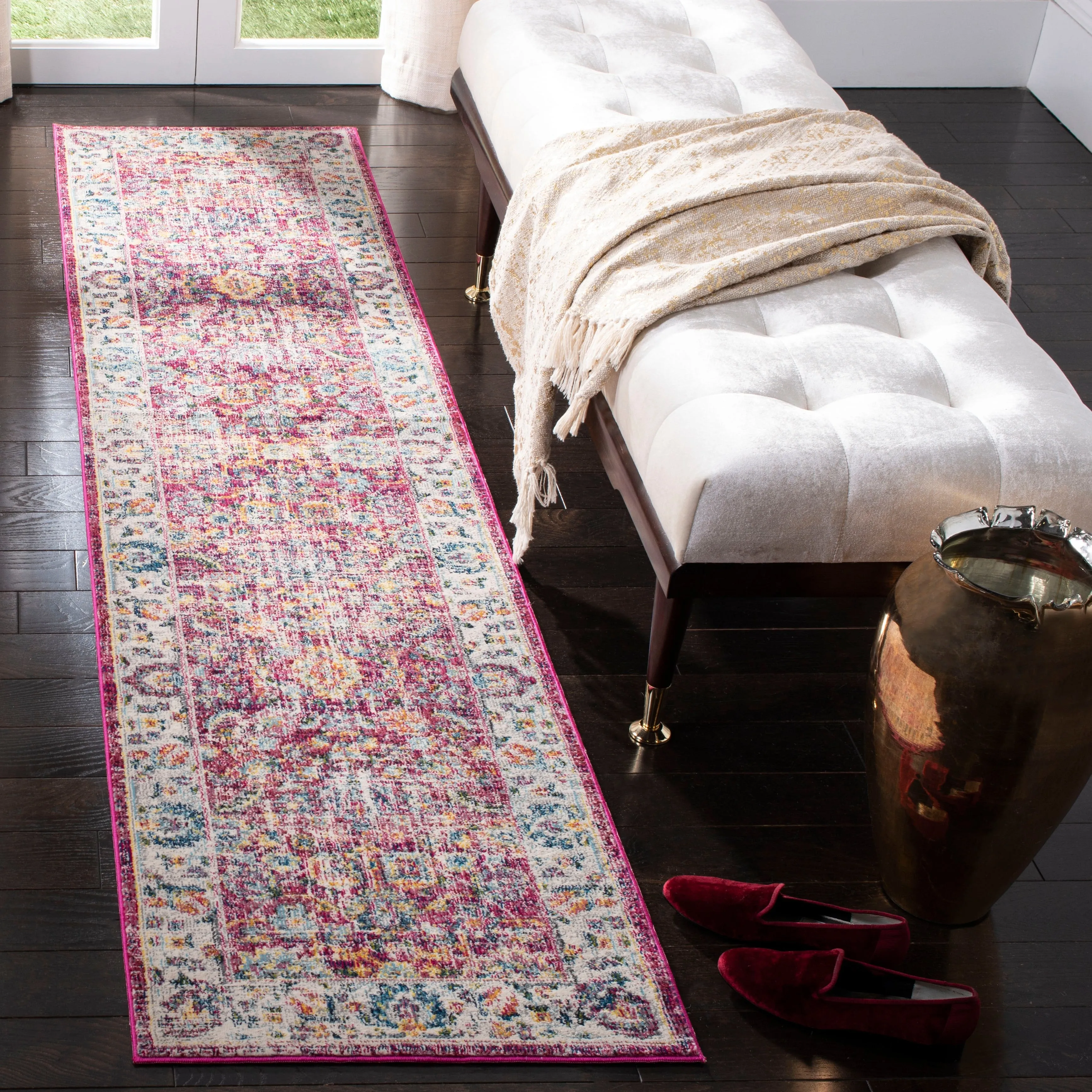 SAFAVIEH Merlot Darlene Boho Oriental Rug