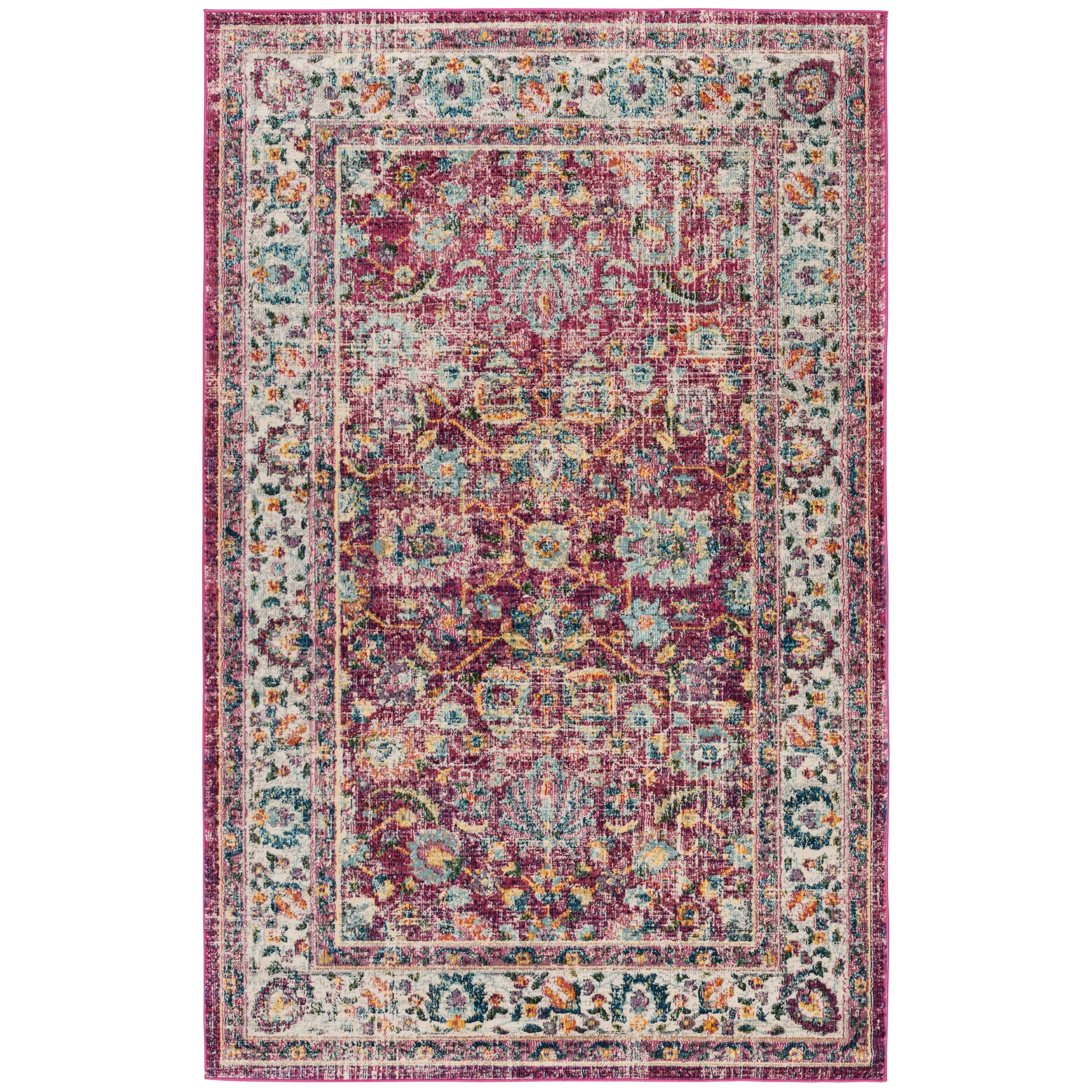 SAFAVIEH Merlot Darlene Boho Oriental Rug