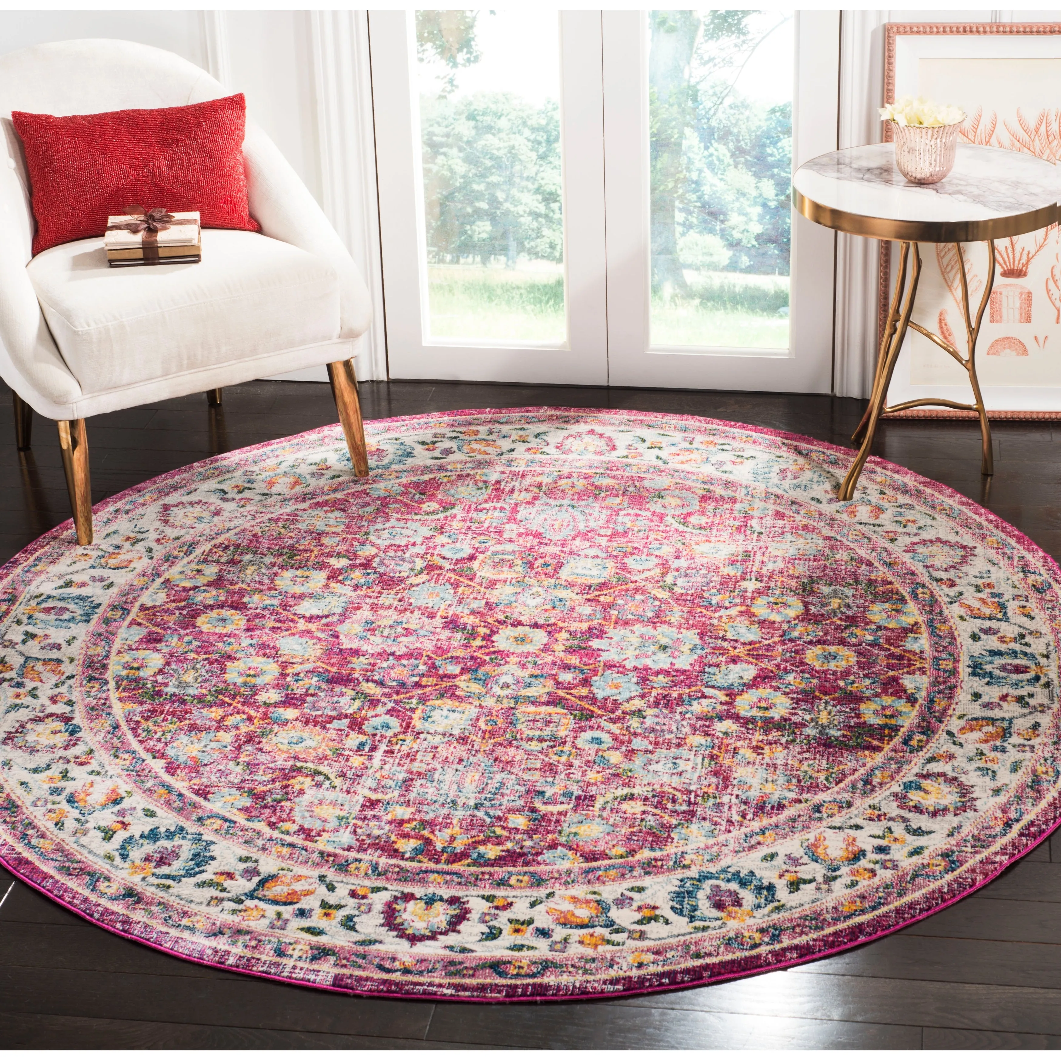 SAFAVIEH Merlot Darlene Boho Oriental Rug