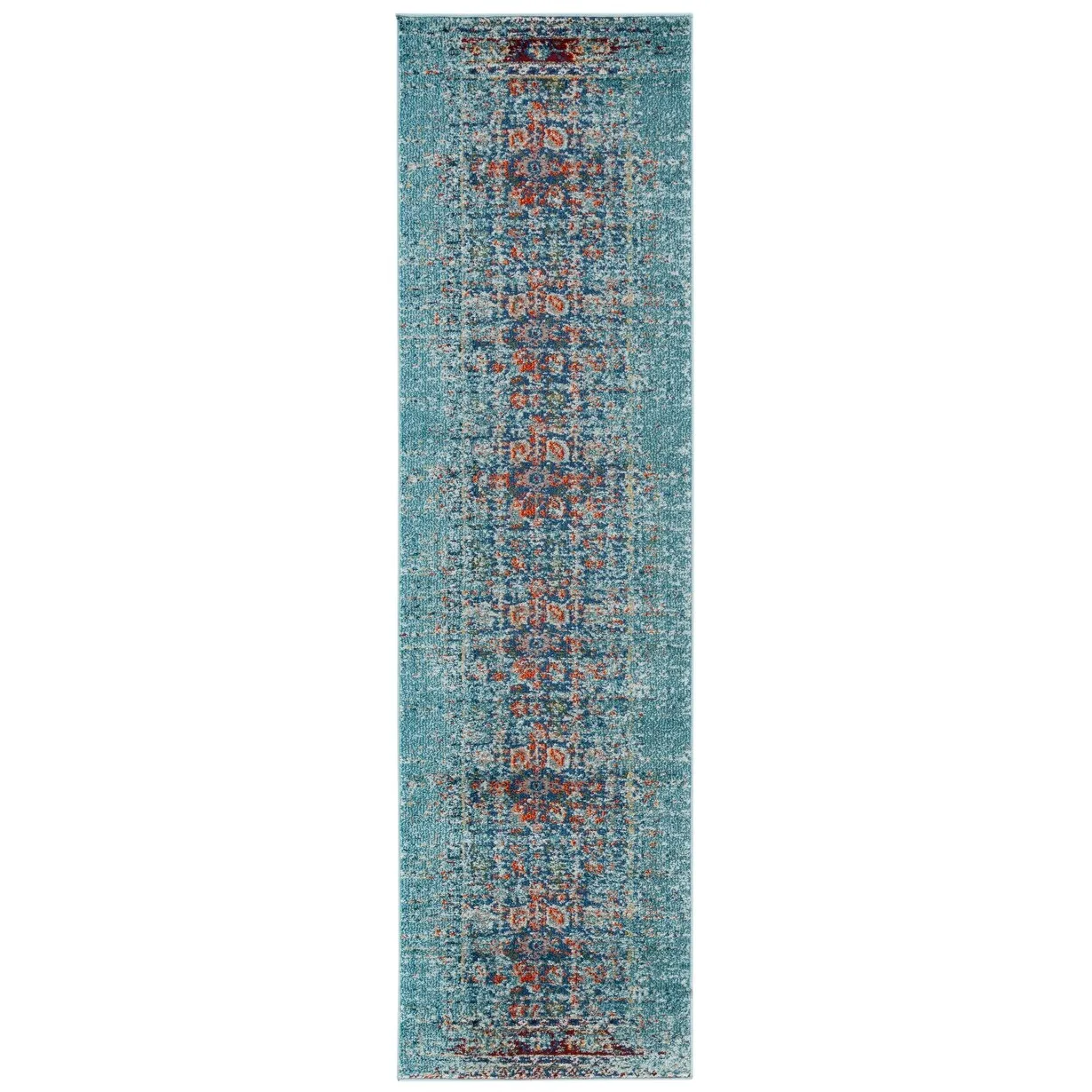 SAFAVIEH Monaco Katty Boho Rug - Blue/Multi - 2' 2 x 18'