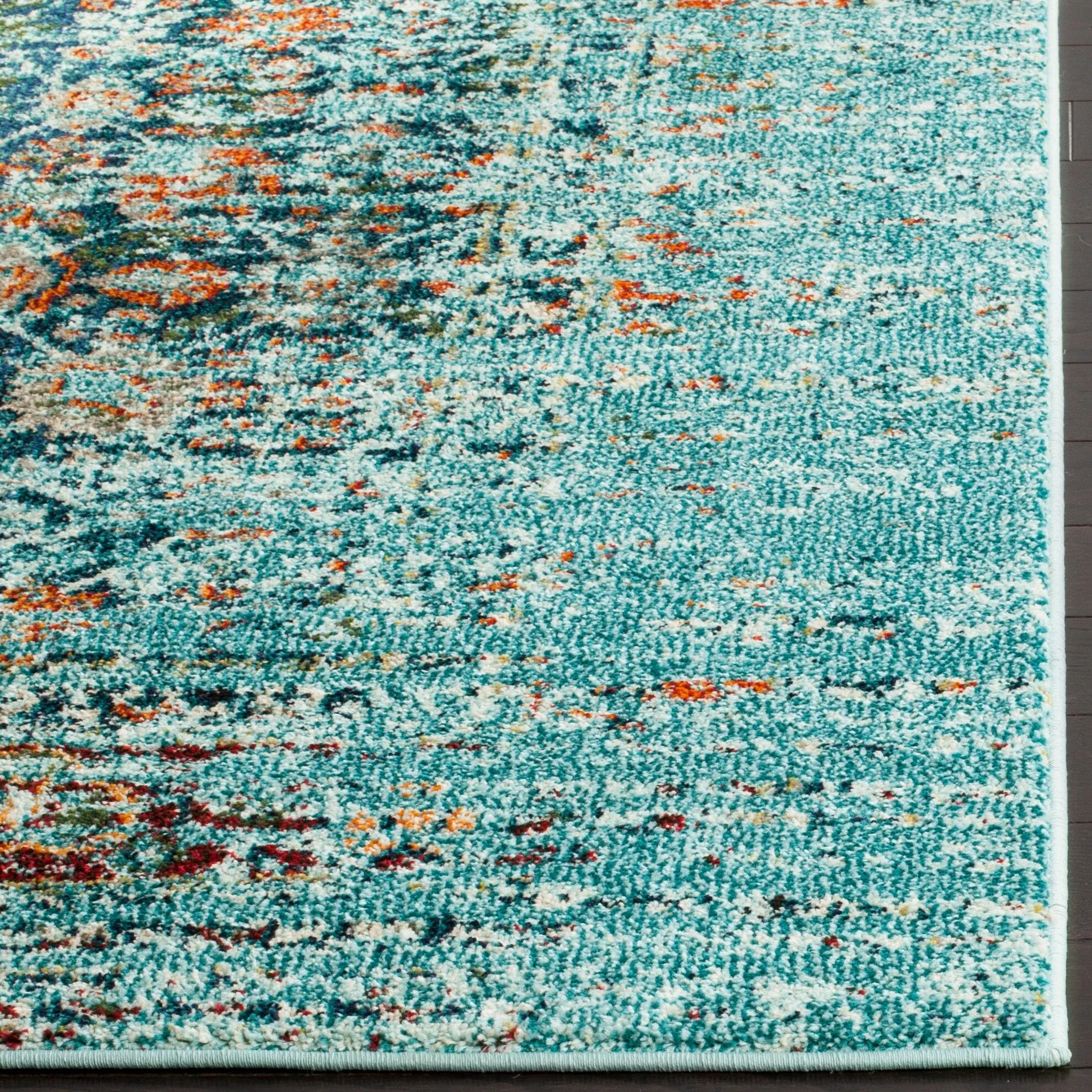 SAFAVIEH Monaco Katty Boho Rug - Blue/Multi - 2' 2 x 18'