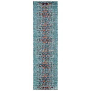 SAFAVIEH Monaco Katty Boho Rug - Blue/Multi - 2' 2 x 18'