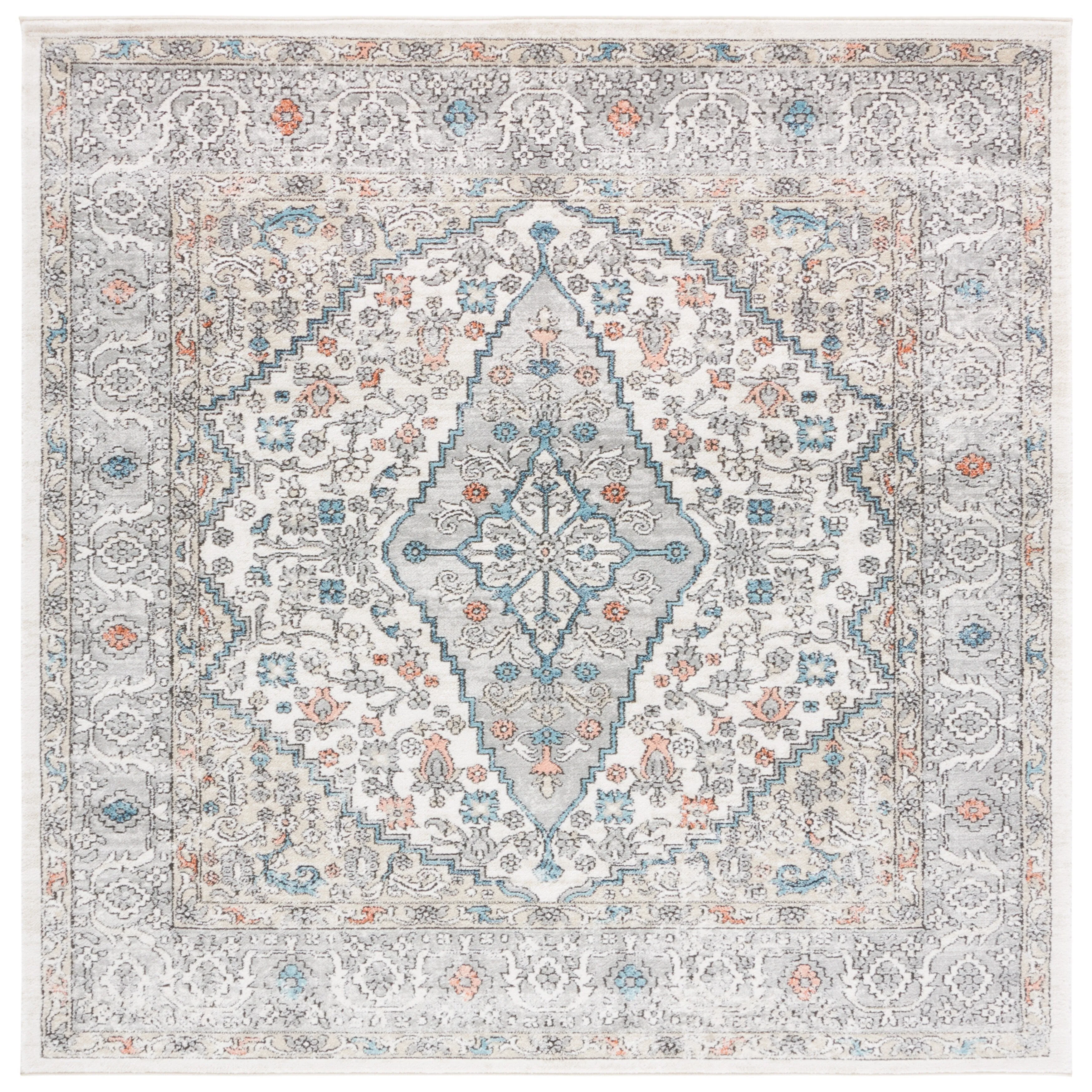 SAFAVIEH Oregon Imo Shabby Chic Medallion Rug