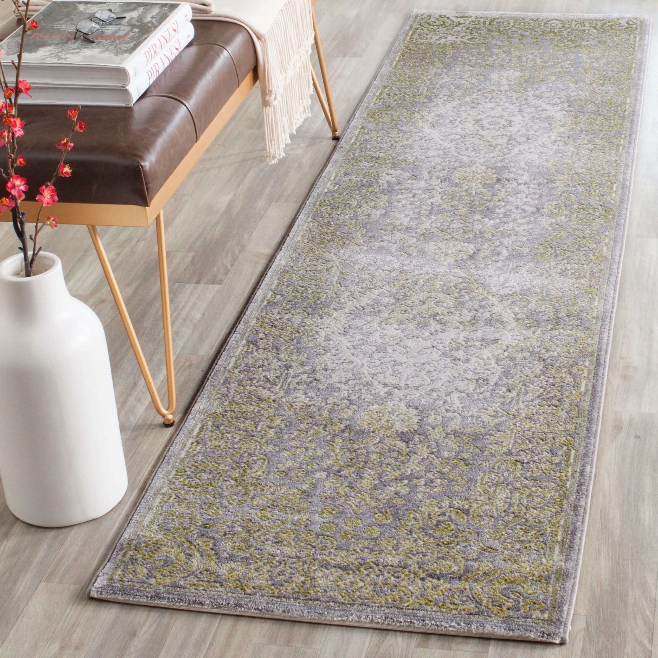 SAFAVIEH Passion Hennie Vintage Distressed Boho Oriental Rug