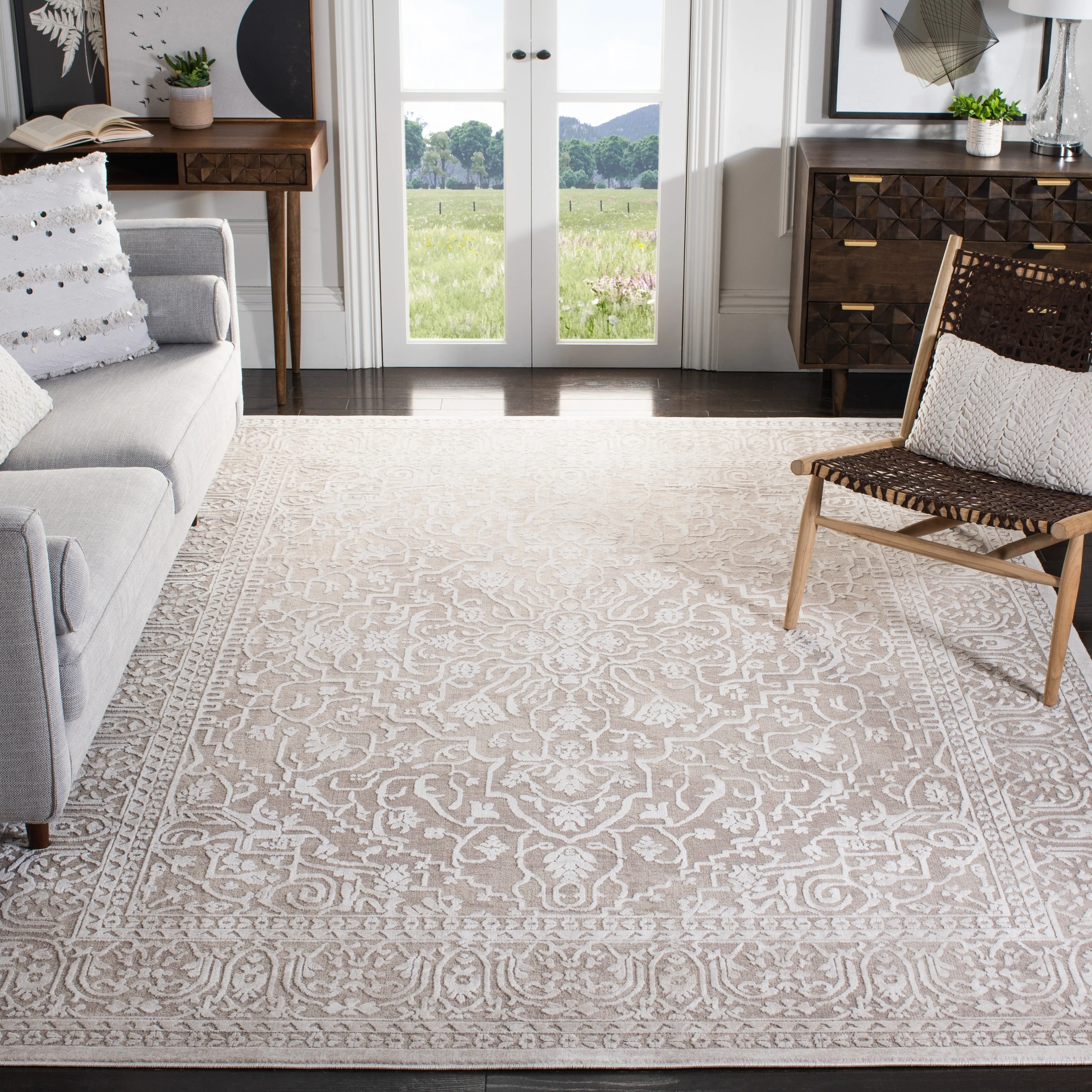 SAFAVIEH Reflection Elzada Oriental Rug
