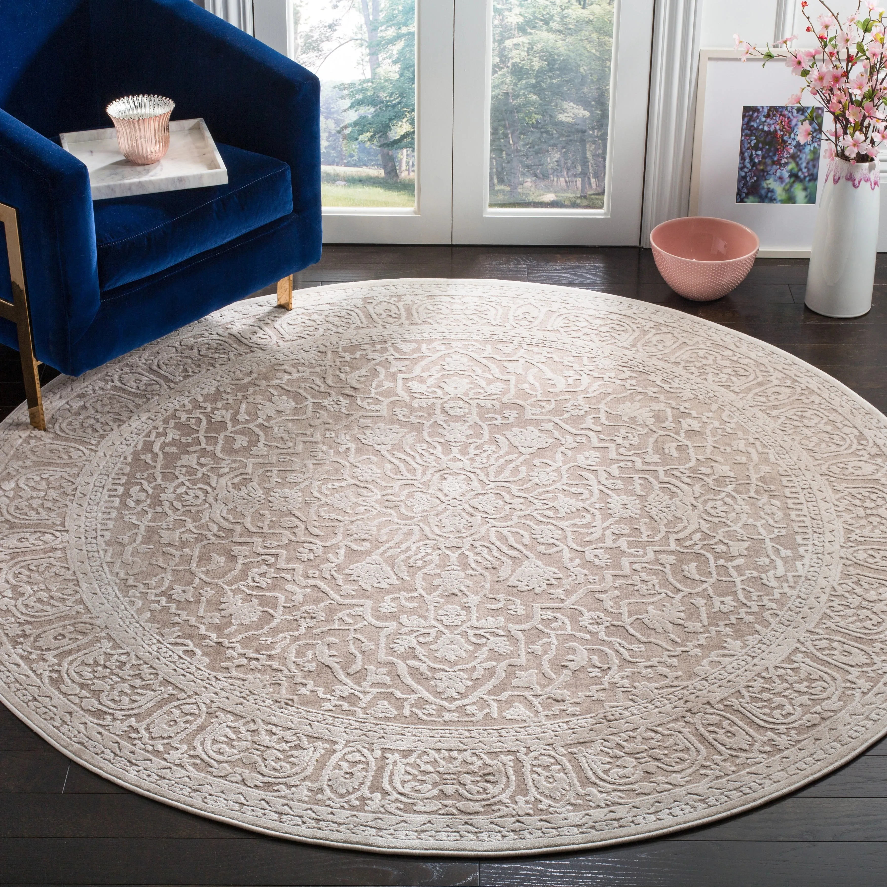 SAFAVIEH Reflection Elzada Oriental Rug
