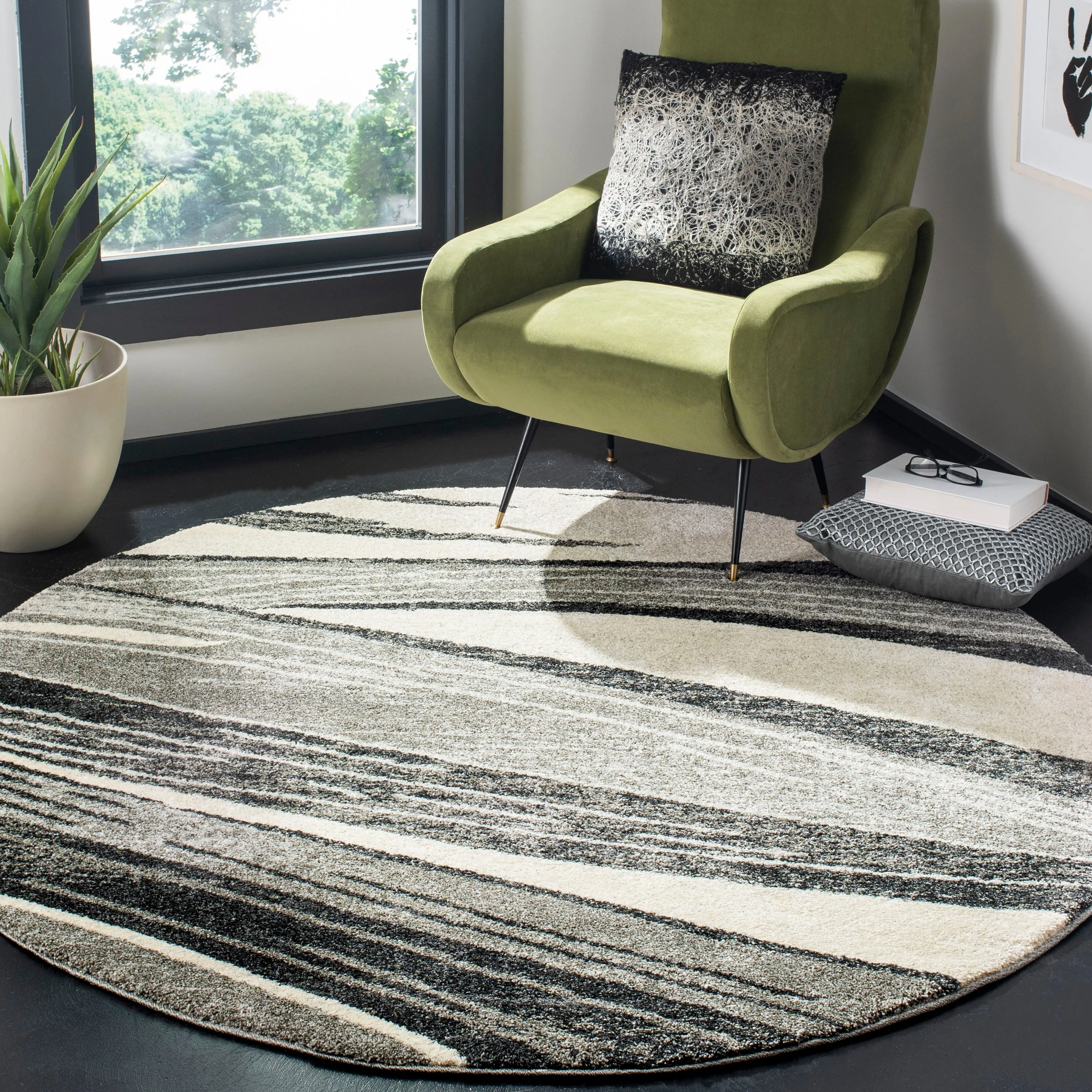 SAFAVIEH Retro Coralie Modern Abstract Rug