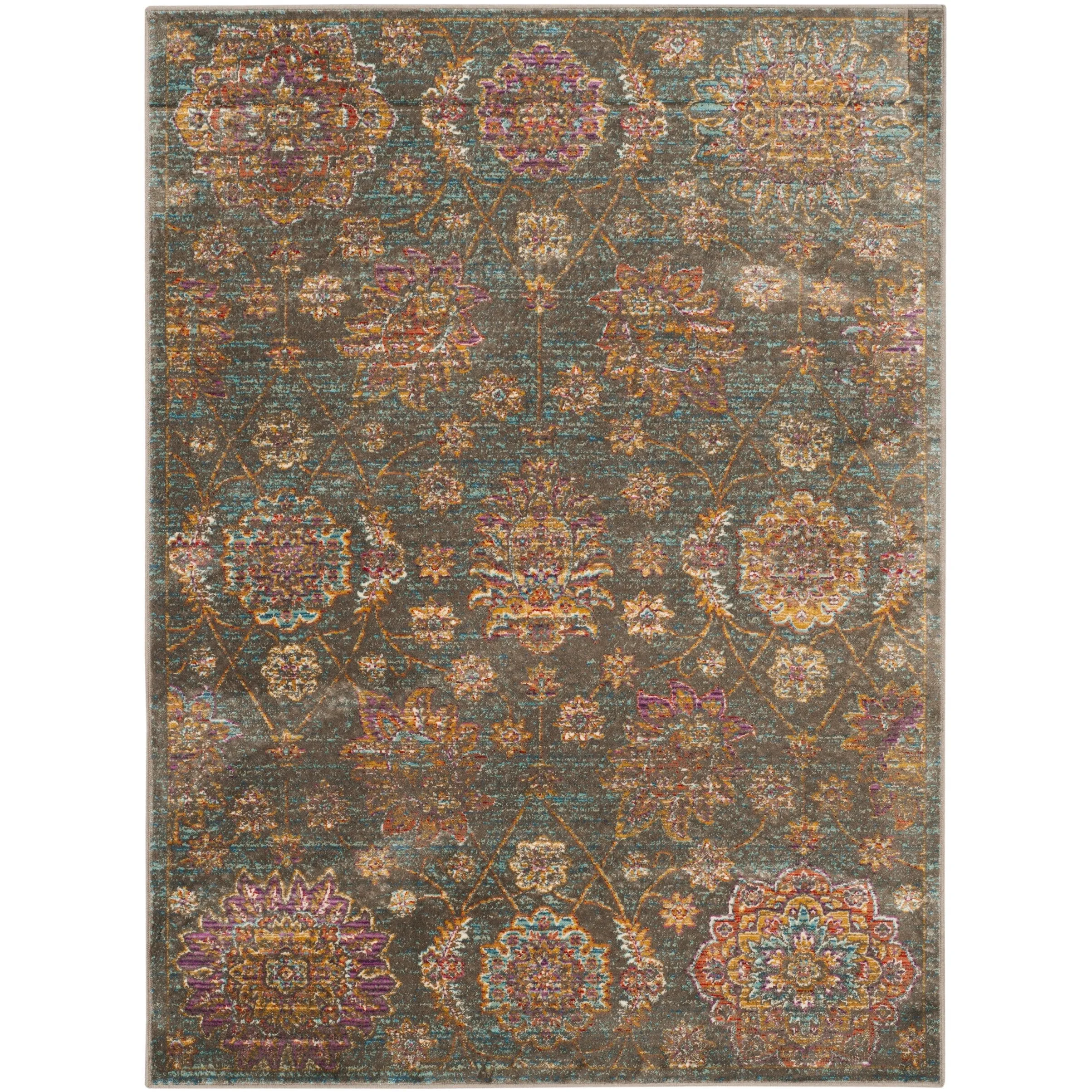 SAFAVIEH Sevilla Arda Traditional Oriental Viscose Rug