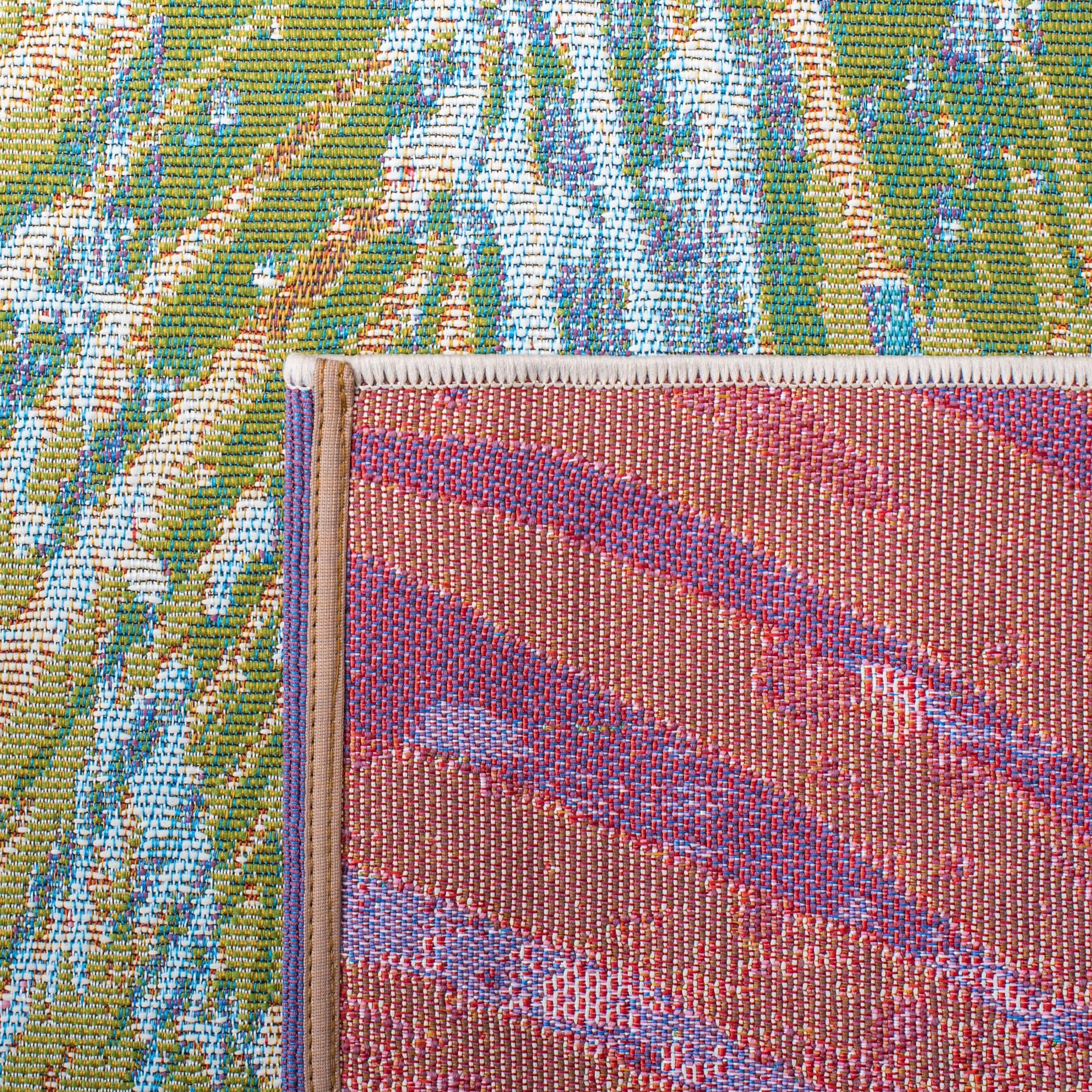 SAFAVIEH Summer Elya Tropical Indoor/ Outdoor Waterproof Rug