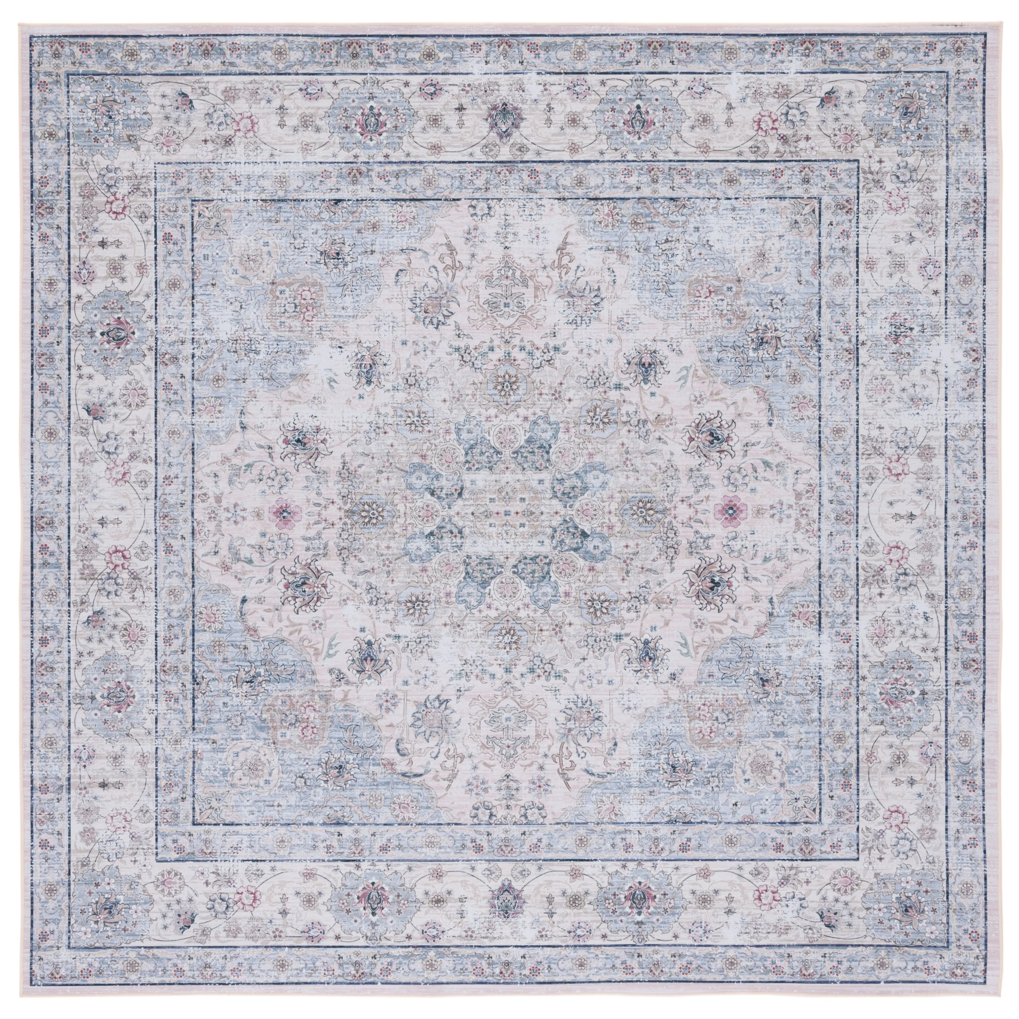 SAFAVIEH Tucson Machine Washable Slip Resistant Abigail Oriental Rug