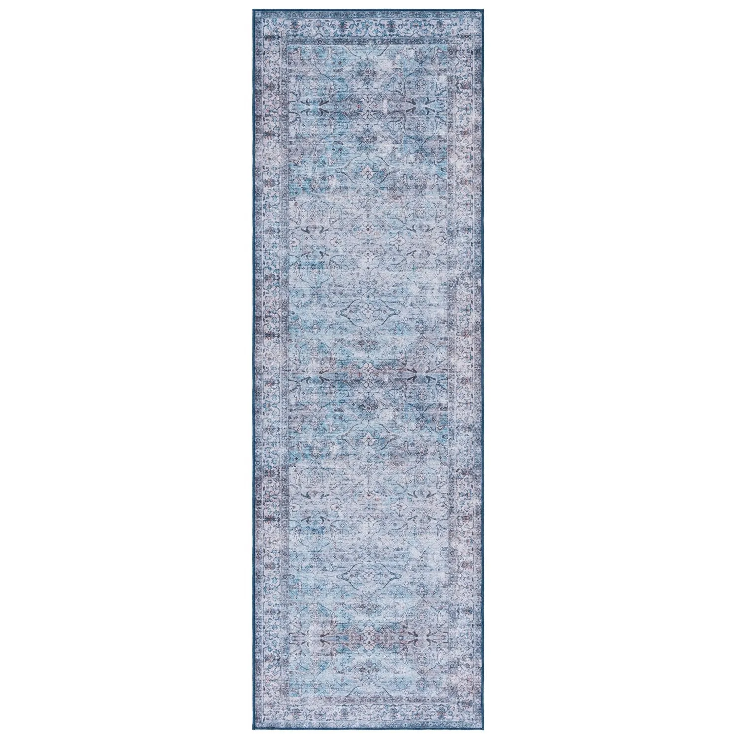 SAFAVIEH Tucson Machine Washable Slip Resistant Magdalene Traditional Rug