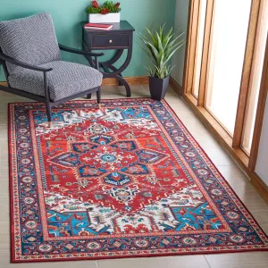 SAFAVIEH. Tucson Machine Washable Slip Resistant Vena Oriental Medallion