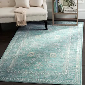 SAFAVIEH Valencia Cidalia Distressed Vintage Boho Oriental Polyester Rug