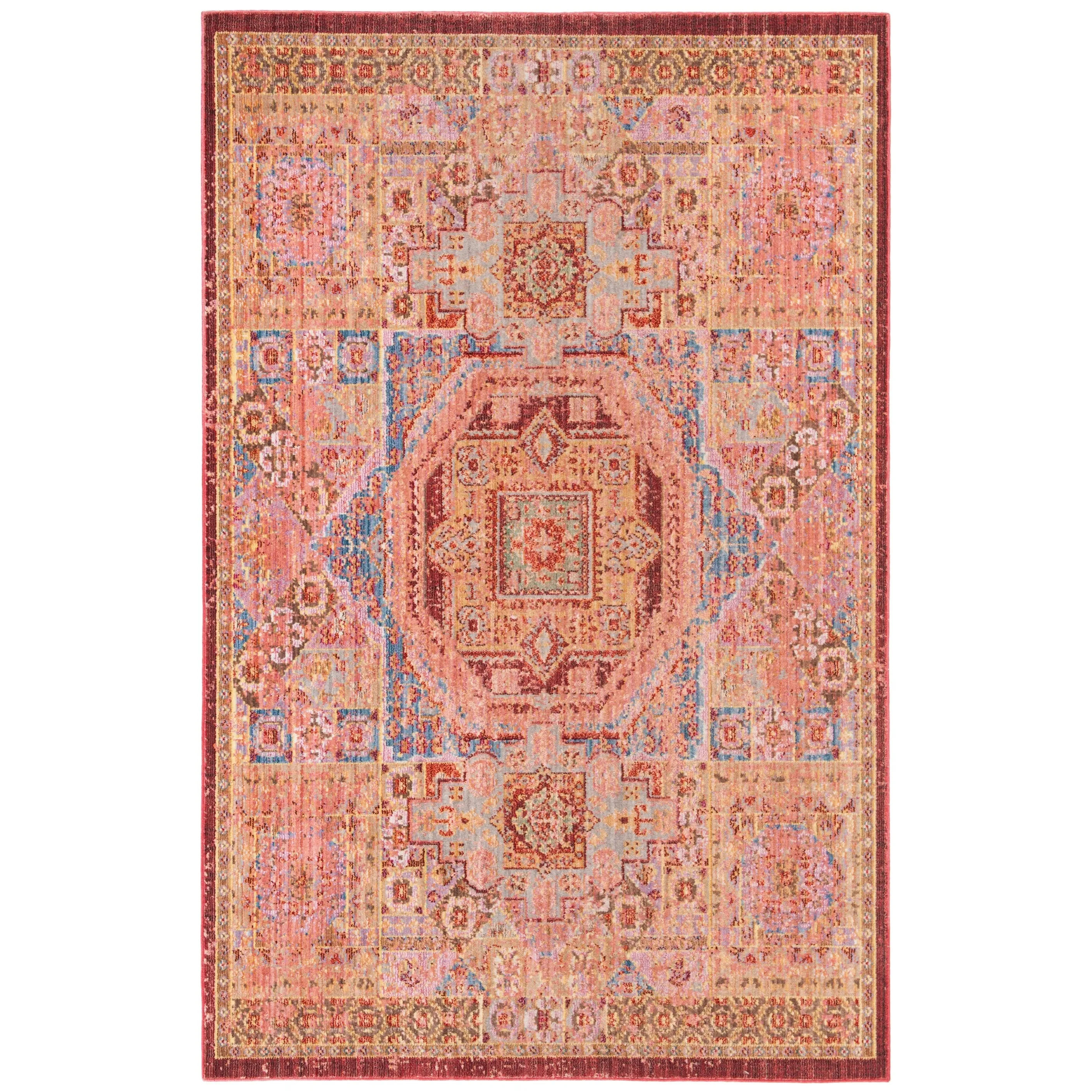 SAFAVIEH Valencia Liza Boho Oriental Distressed Rug